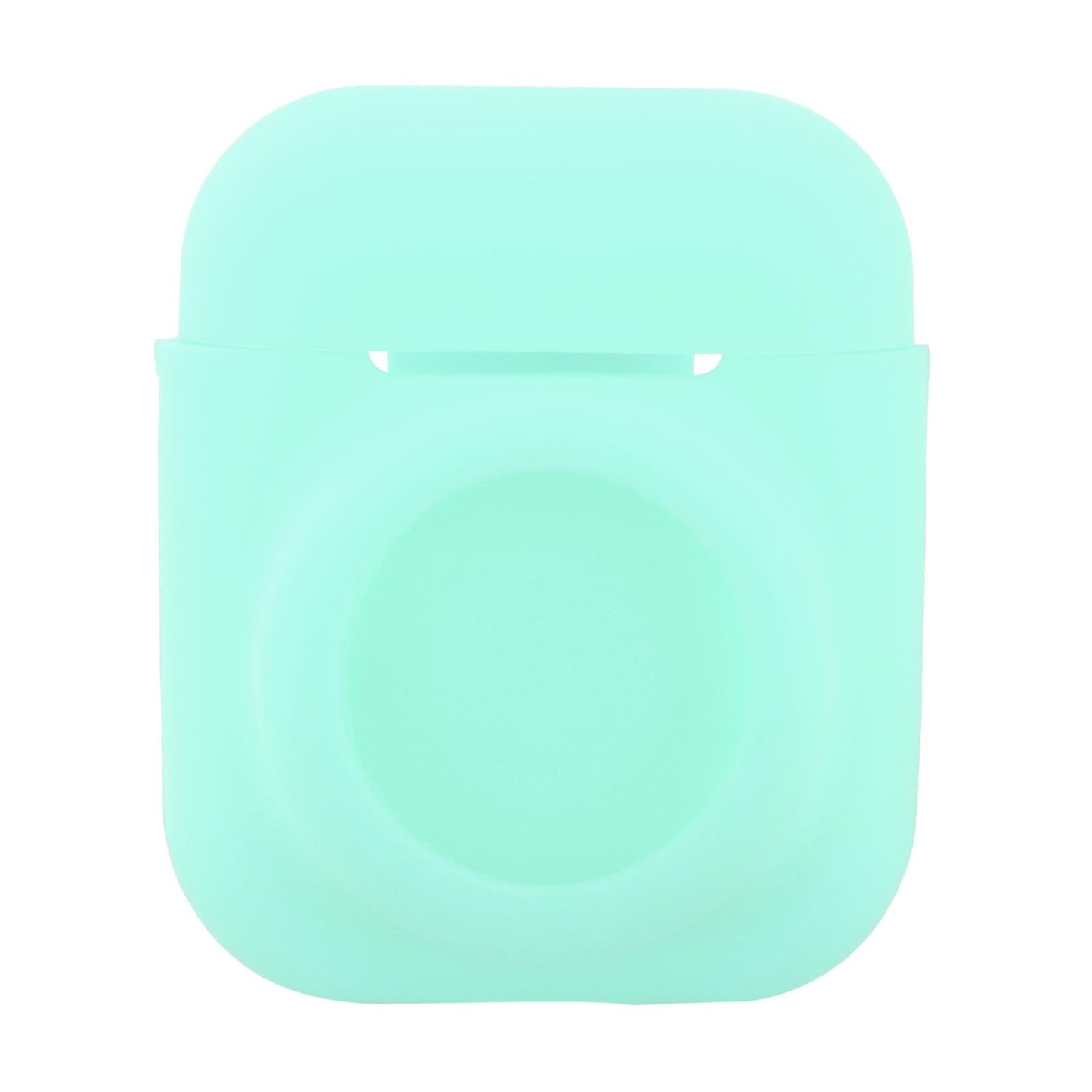 Silicone Case with Key Chain Hang Wallet Tablet Key Anti-Scratch for Airtag, Light Green