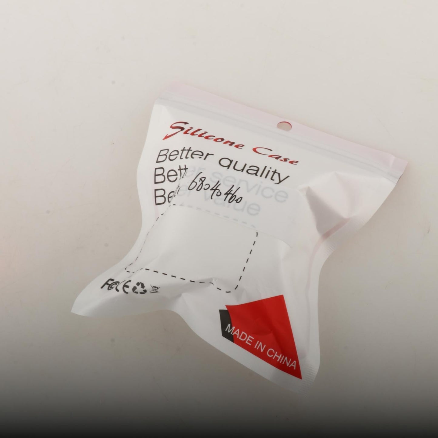 Silicone Case with Key Chain Hang Wallet Tablet Key Anti-Scratch for Airtag, White