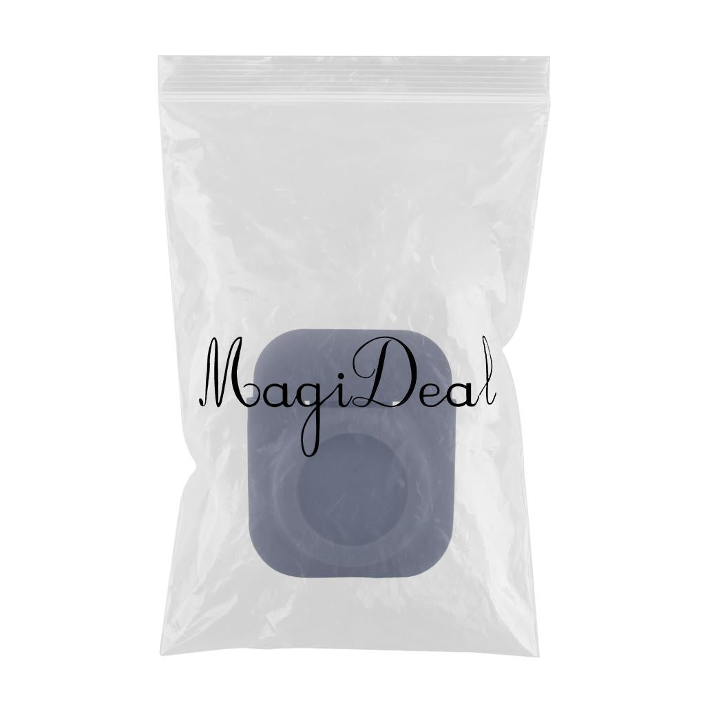 Silicone Case with Key Chain Hang Wallet Tablet Key Anti-Scratch for Airtag, Deep Blue