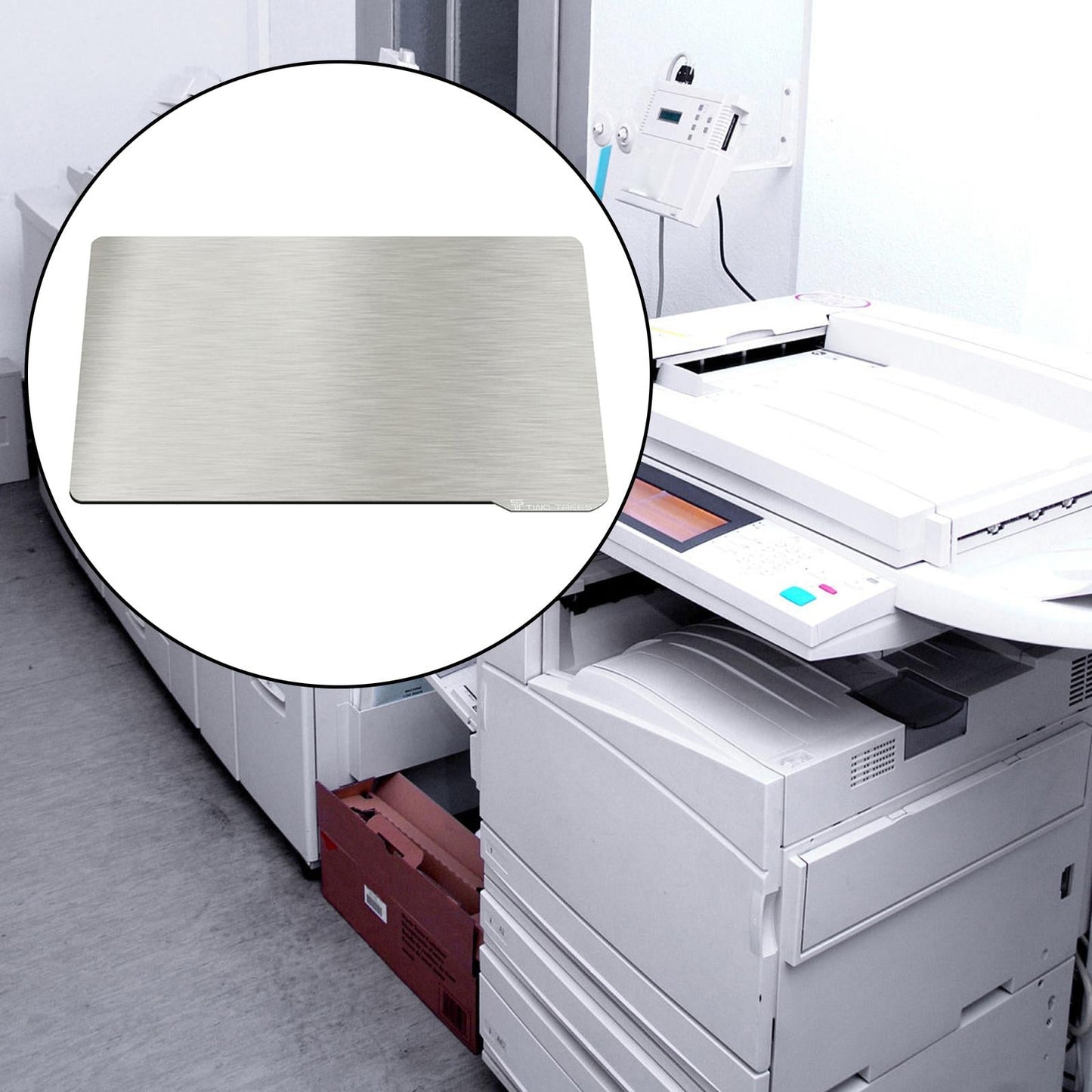 Spring Steel Board Plate 14x8cm Resin Magnetic Film for 3D Printer LCD/SLA