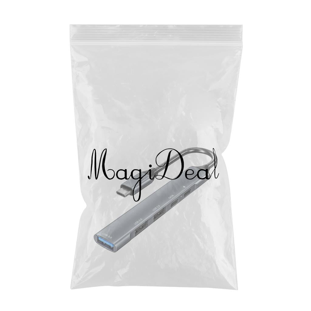 USB C Hub Multi-Port Type-C 5 in 1 USB C 2.0 for iPad Pro Easy to Carry