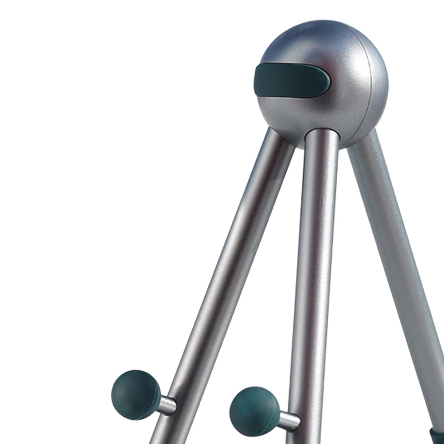 Metal Phone Tripod Adjustable Cellphone Storage Holder Bracket Emerald Green