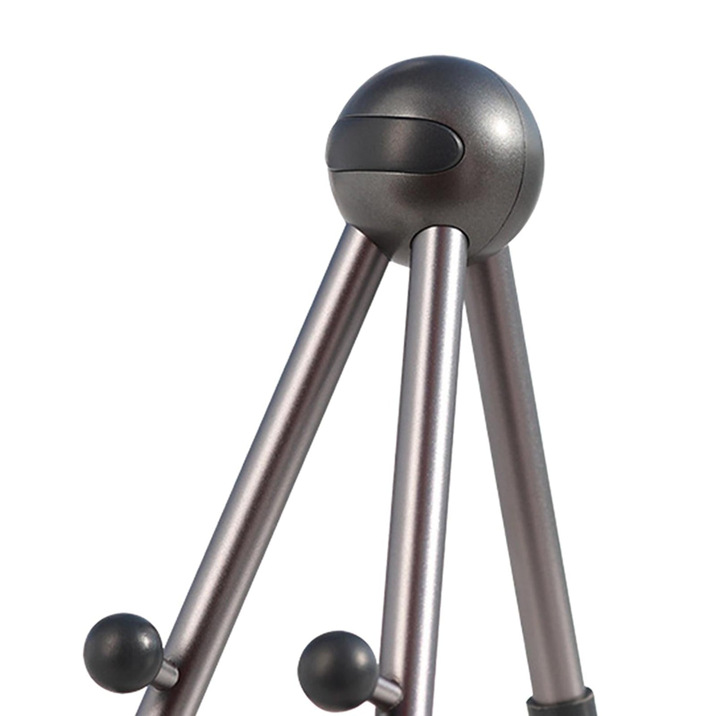 Metal Phone Tripod Adjustable Cellphone Storage Holder Bracket Grey