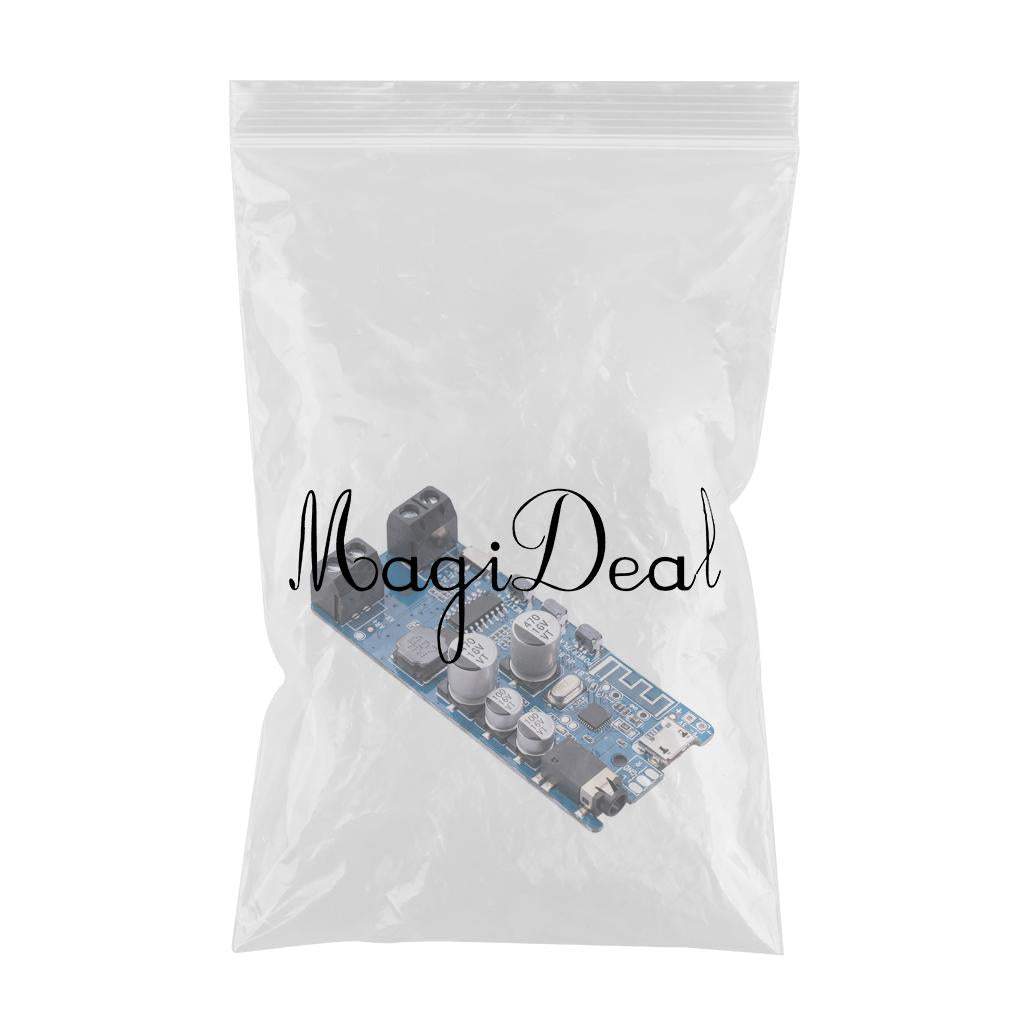 Bluetooth 5.0 Amplifier Board Mini 2x5W Easy Installation Stereo for Home Blue