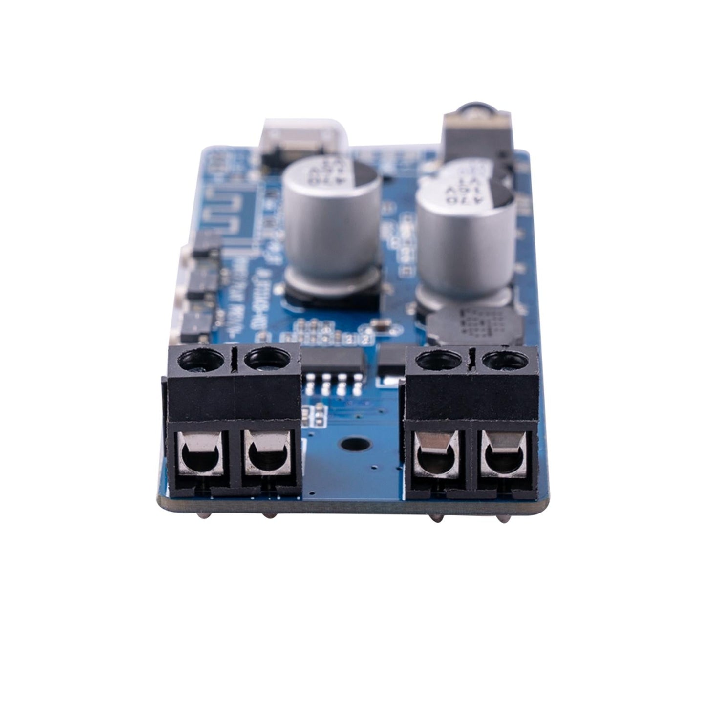Bluetooth 5.0 Amplifier Board Mini 2x5W Easy Installation Stereo for Home Blue
