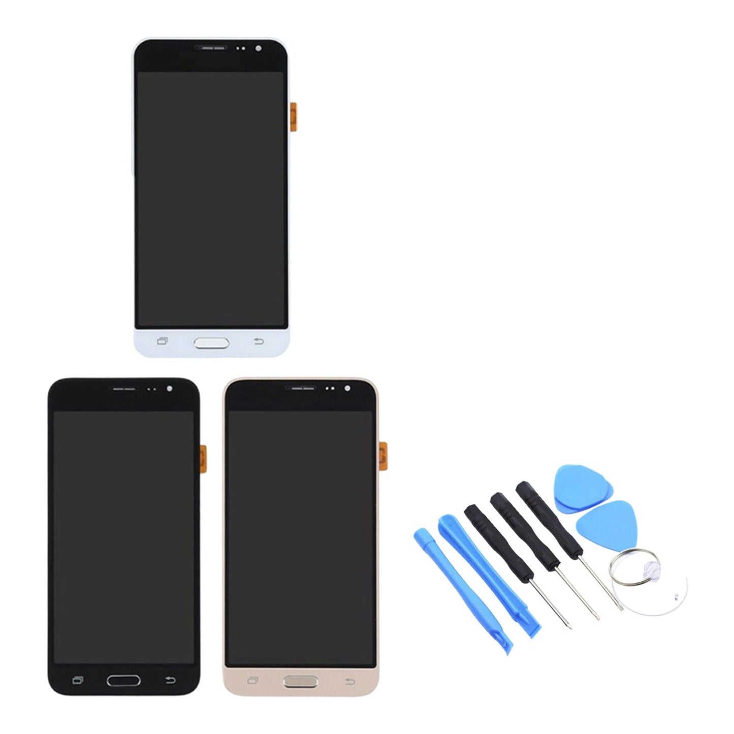 Touch Screen LCD Display Digitizer with Tools for J320 Samsung Galaxy J320F Black