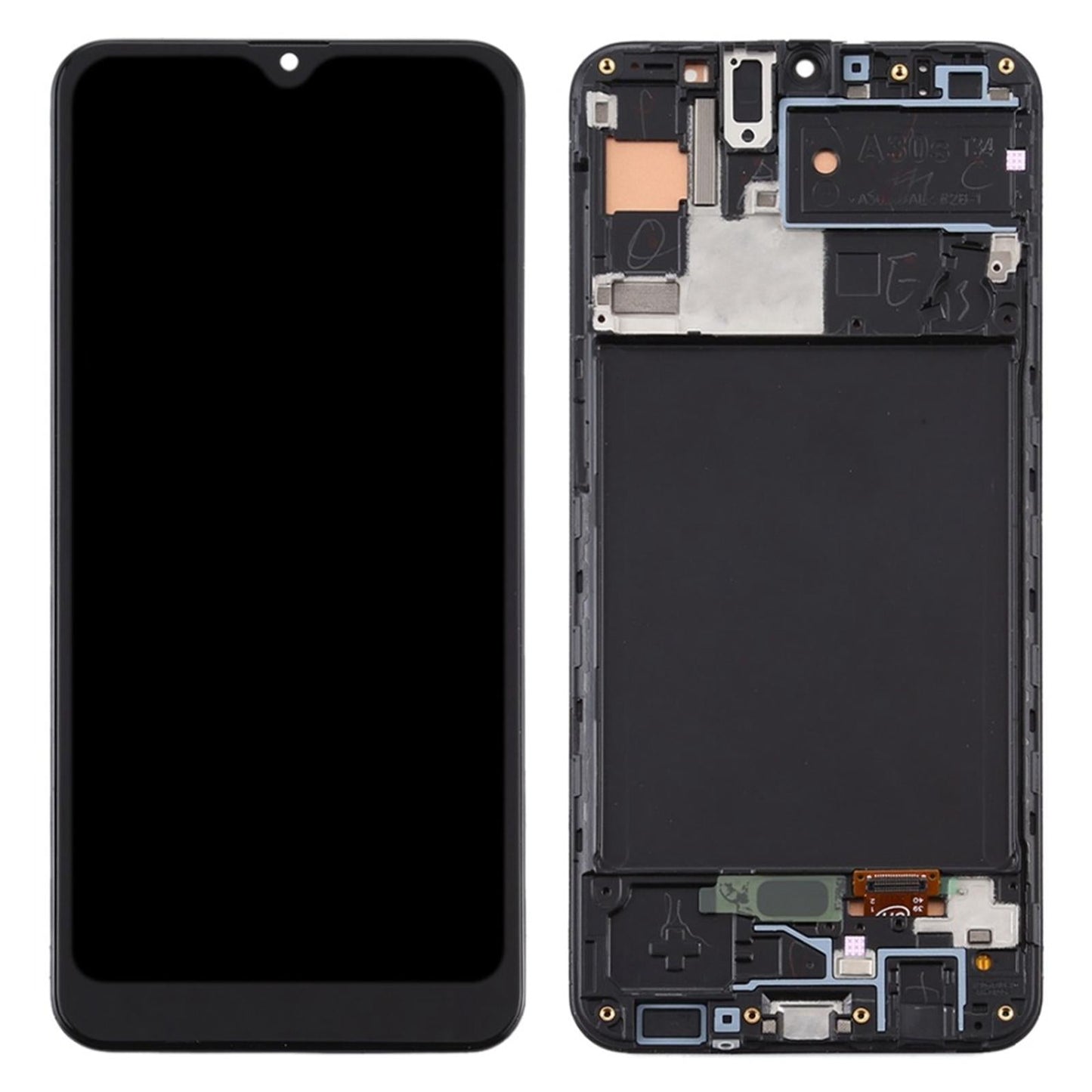 LCD Display Touch Screen Digitizer Screen Replace for A30S 2019 With Frame