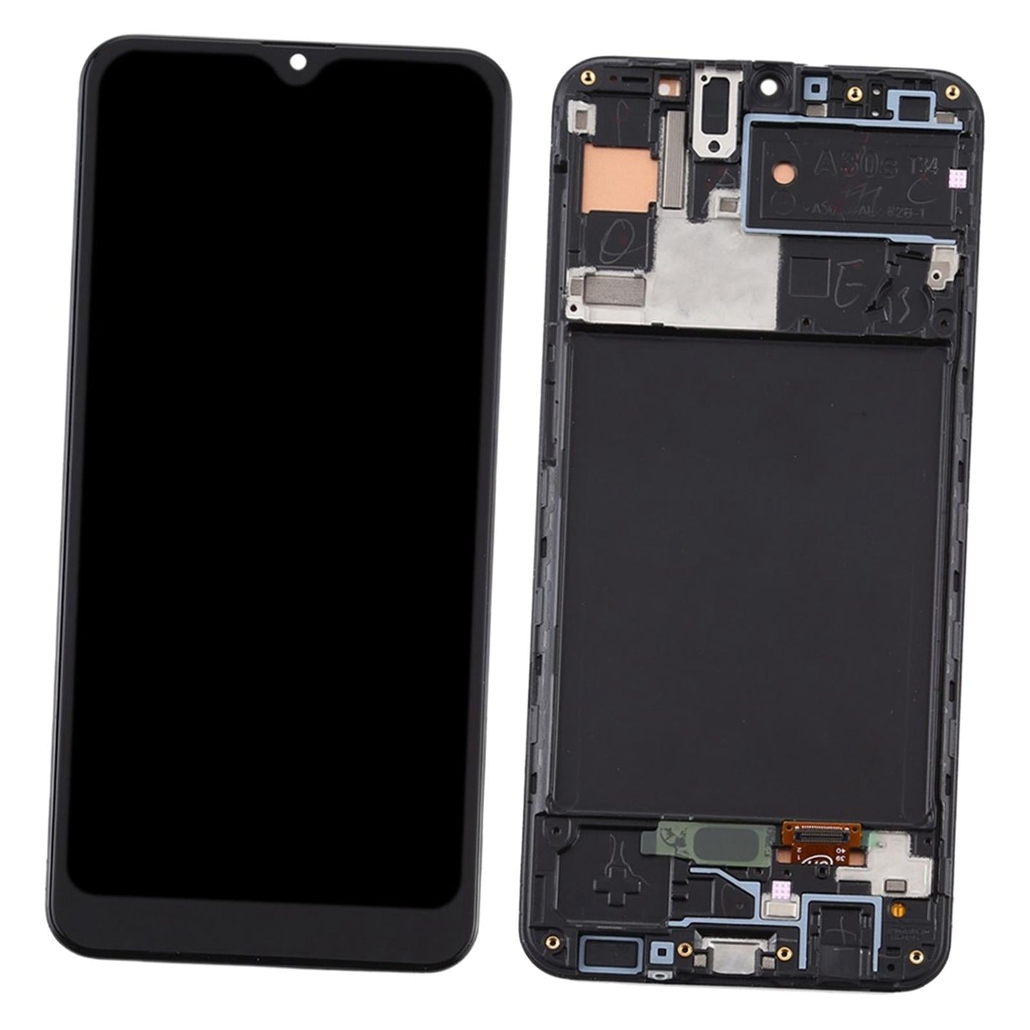 LCD Display Touch Screen Digitizer Screen Replace for A30S 2019 With Frame