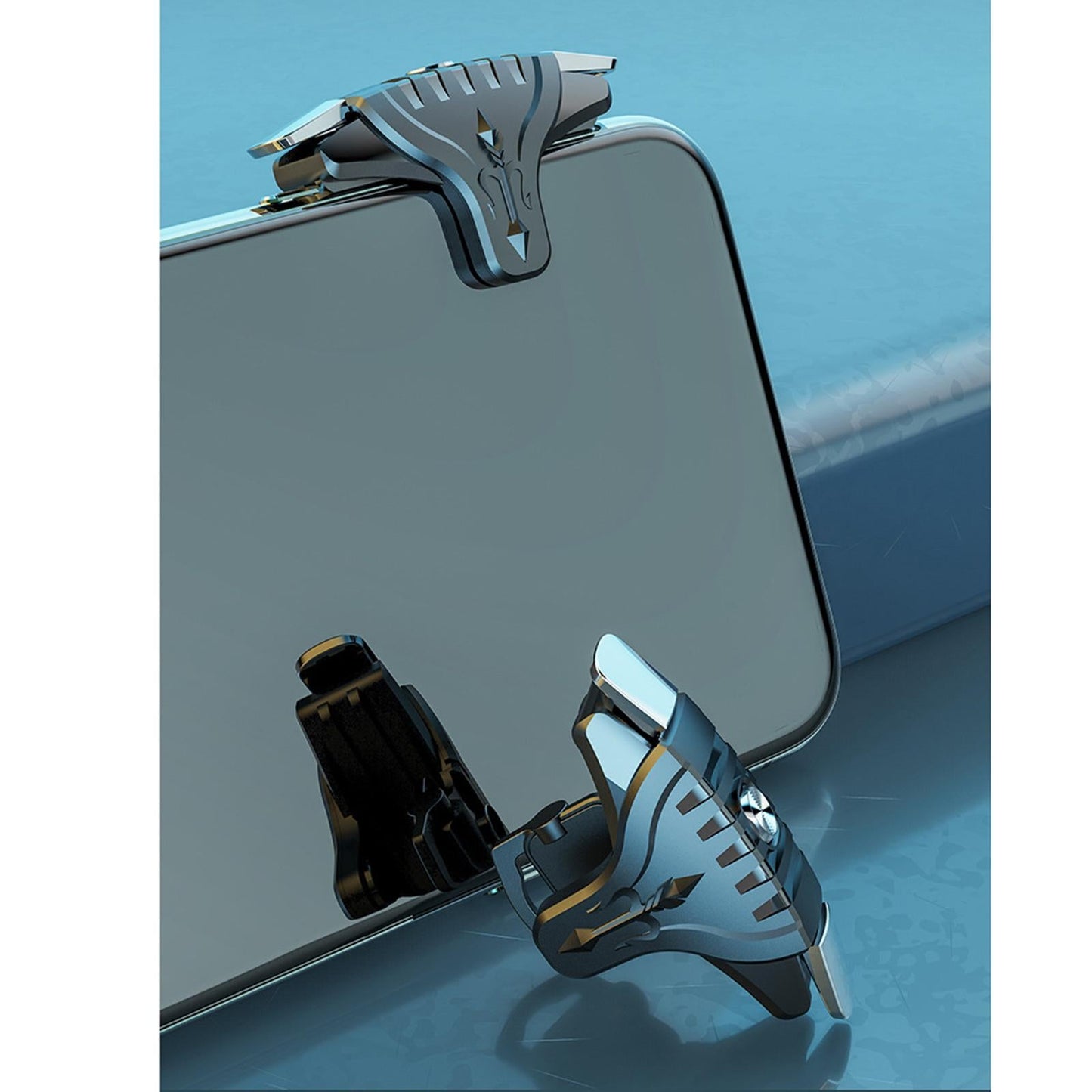 Gaming Pad Controller L1R1 Keypads Sensitive Buttons Joystick Red