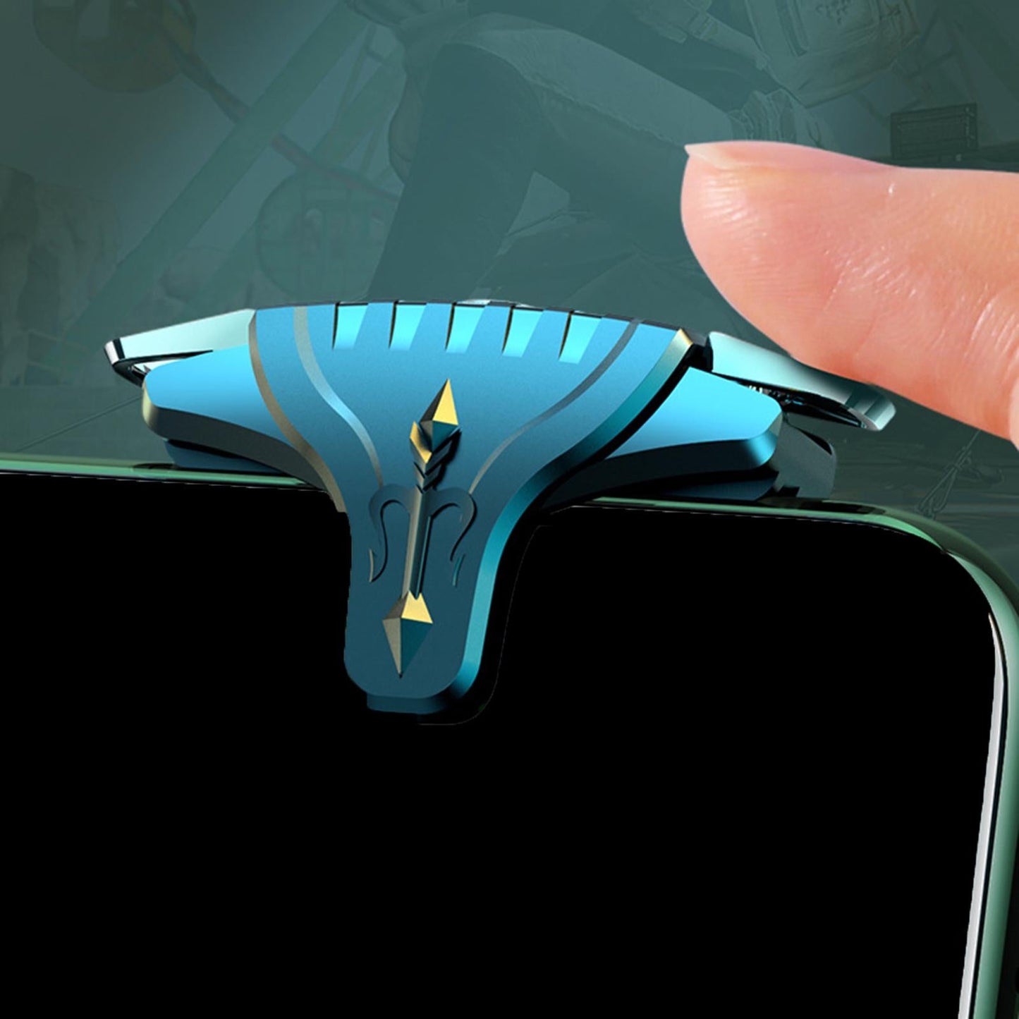 Gaming Pad Controller L1R1 Keypads Sensitive Buttons Joystick Red