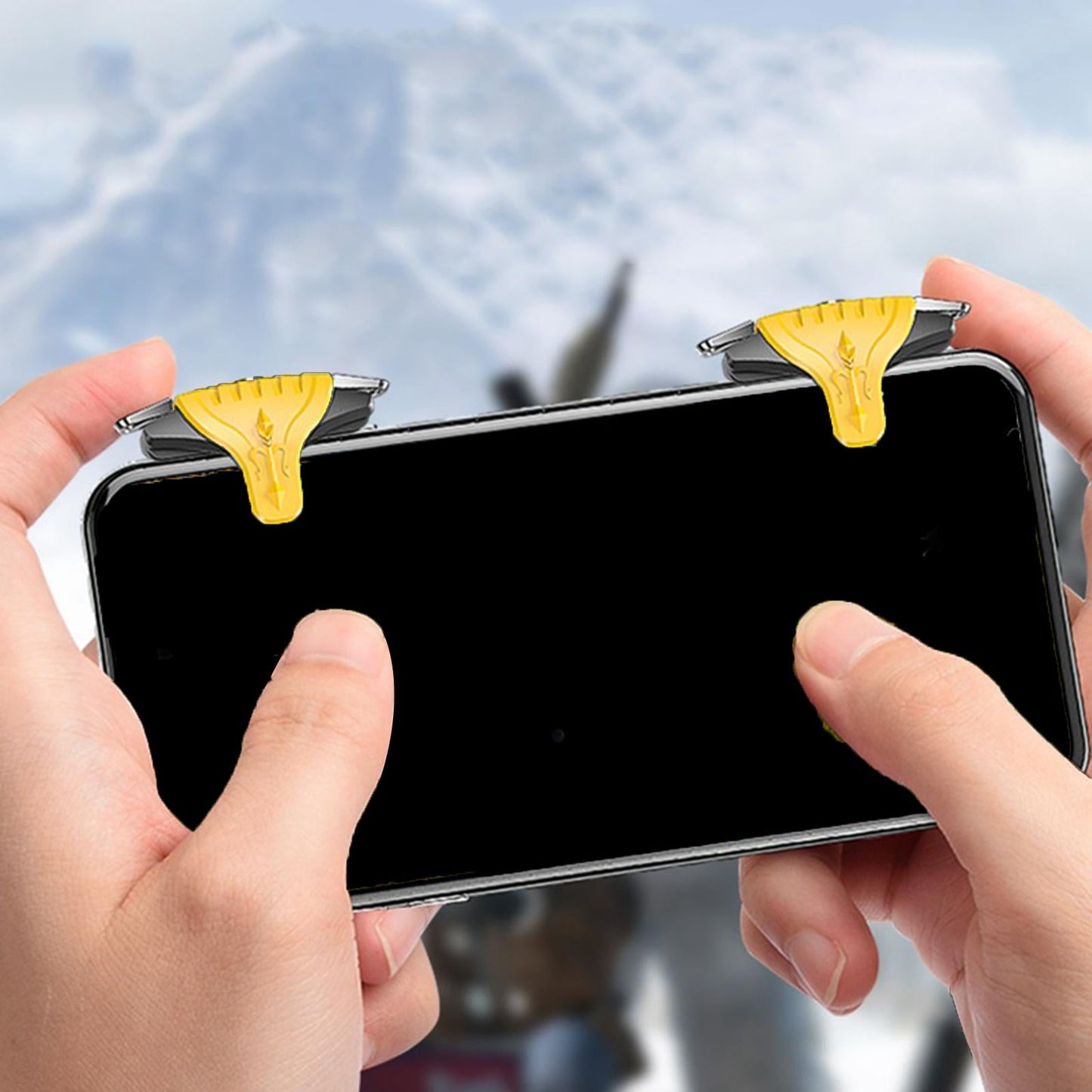 Gaming Pad Controller L1R1 Keypads Sensitive Buttons Joystick Red