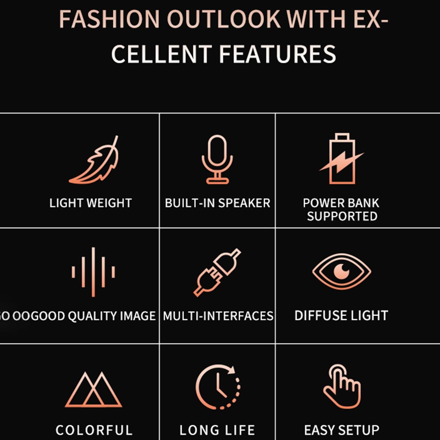 Mini Projector 1080P Home Theater Cinema Kids Gift Remote Control Yellow