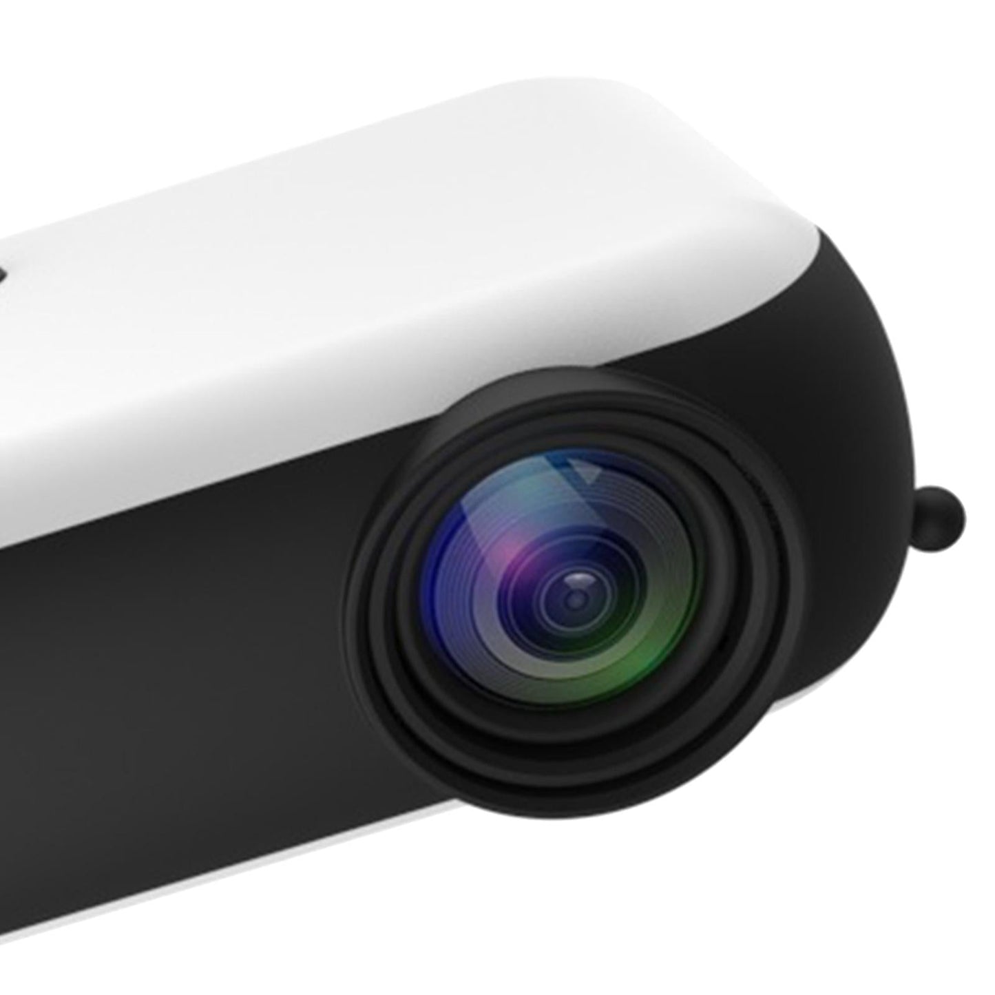 Mini Projector 1080P Home Theater Cinema Kids Gift Remote Control White