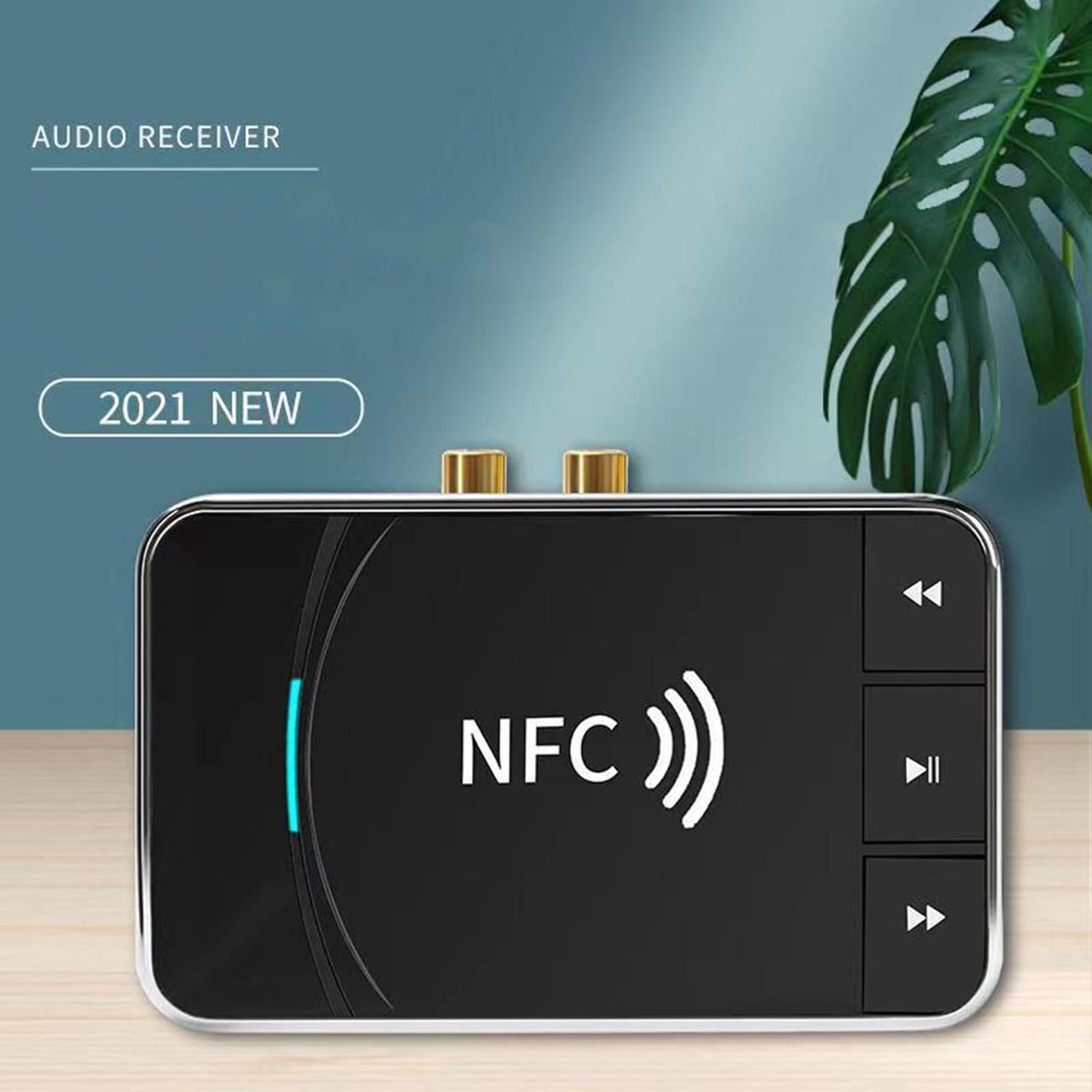 Bluetooth 5.0 Receiver Transmitter FM Stereo 3.5mm AUX Home Sound System