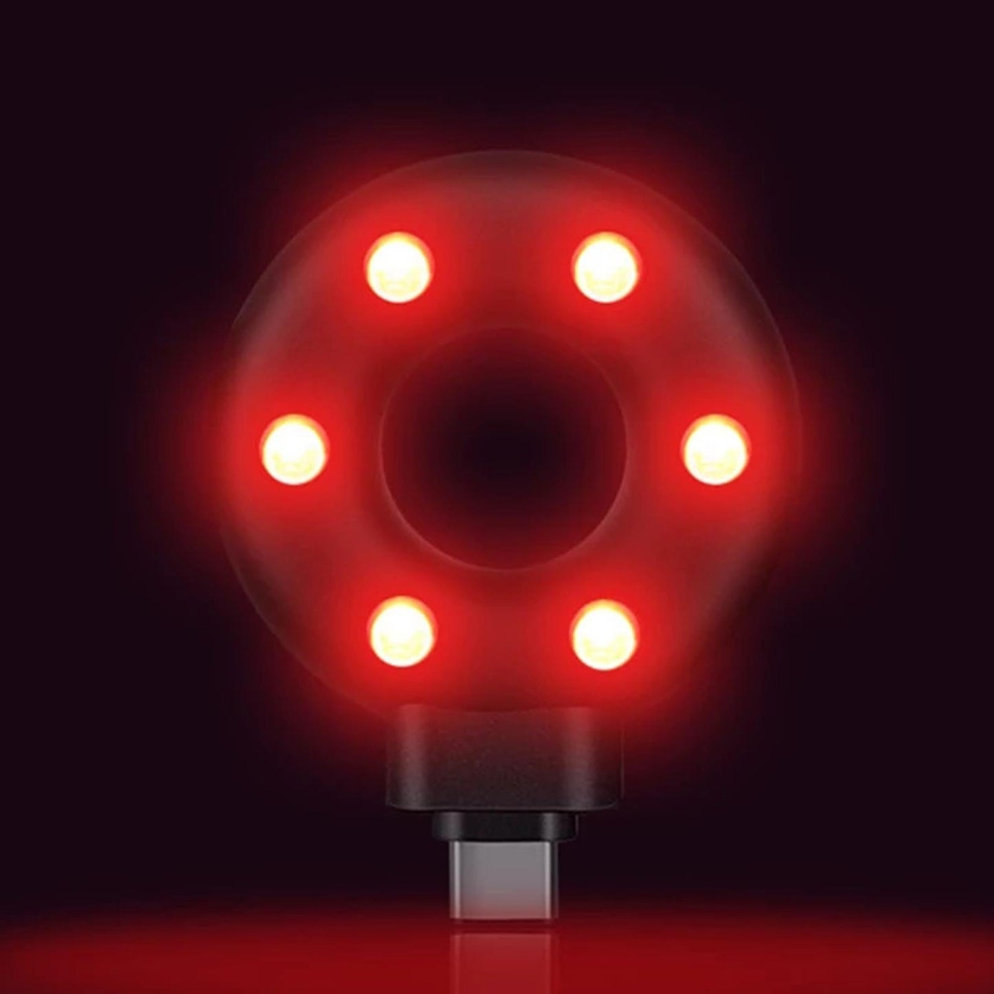 Pocket Sized Camera Detector W/LED Lights for Dressing Room Bathroom Black