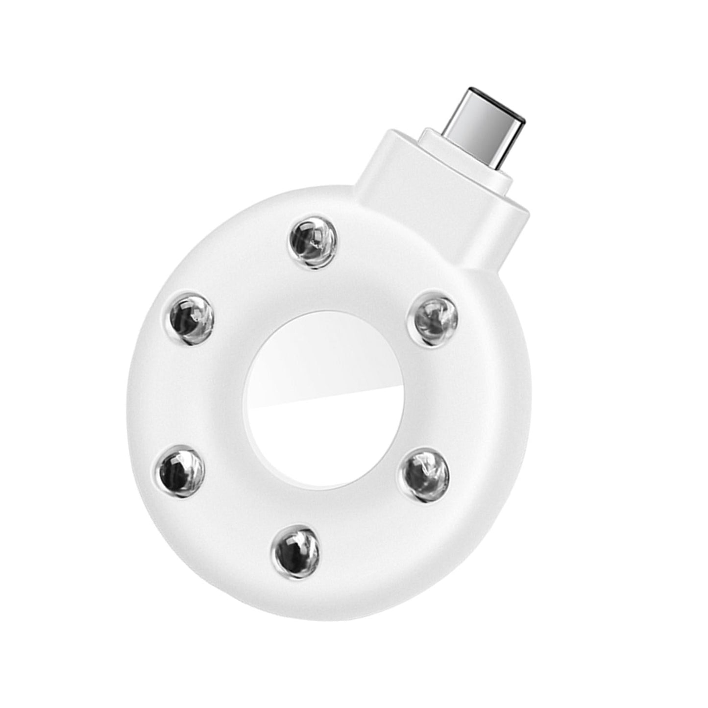 Pocket Sized Camera Detector W/LED Lights for Dressing Room Bathroom White