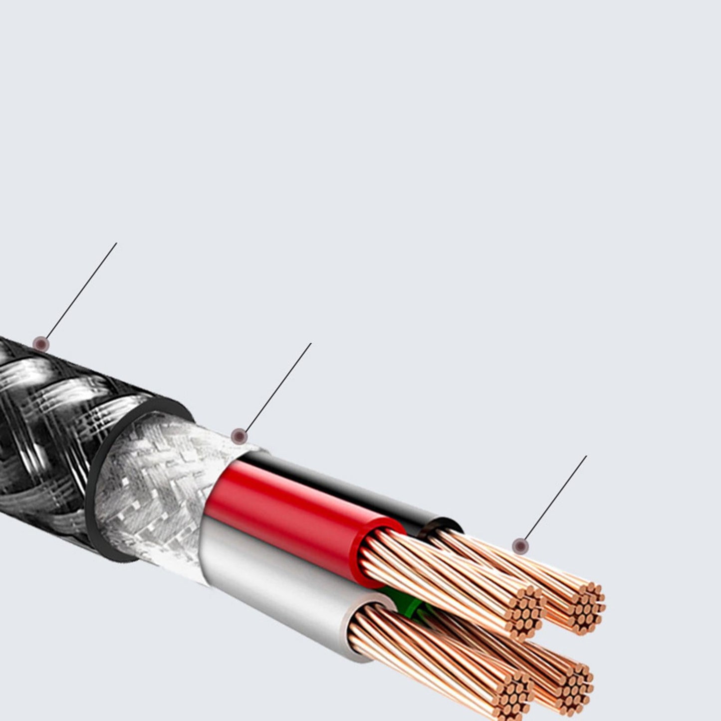 USB C to 3.5mm USB C to Mic Jack External Audio Adapter Black