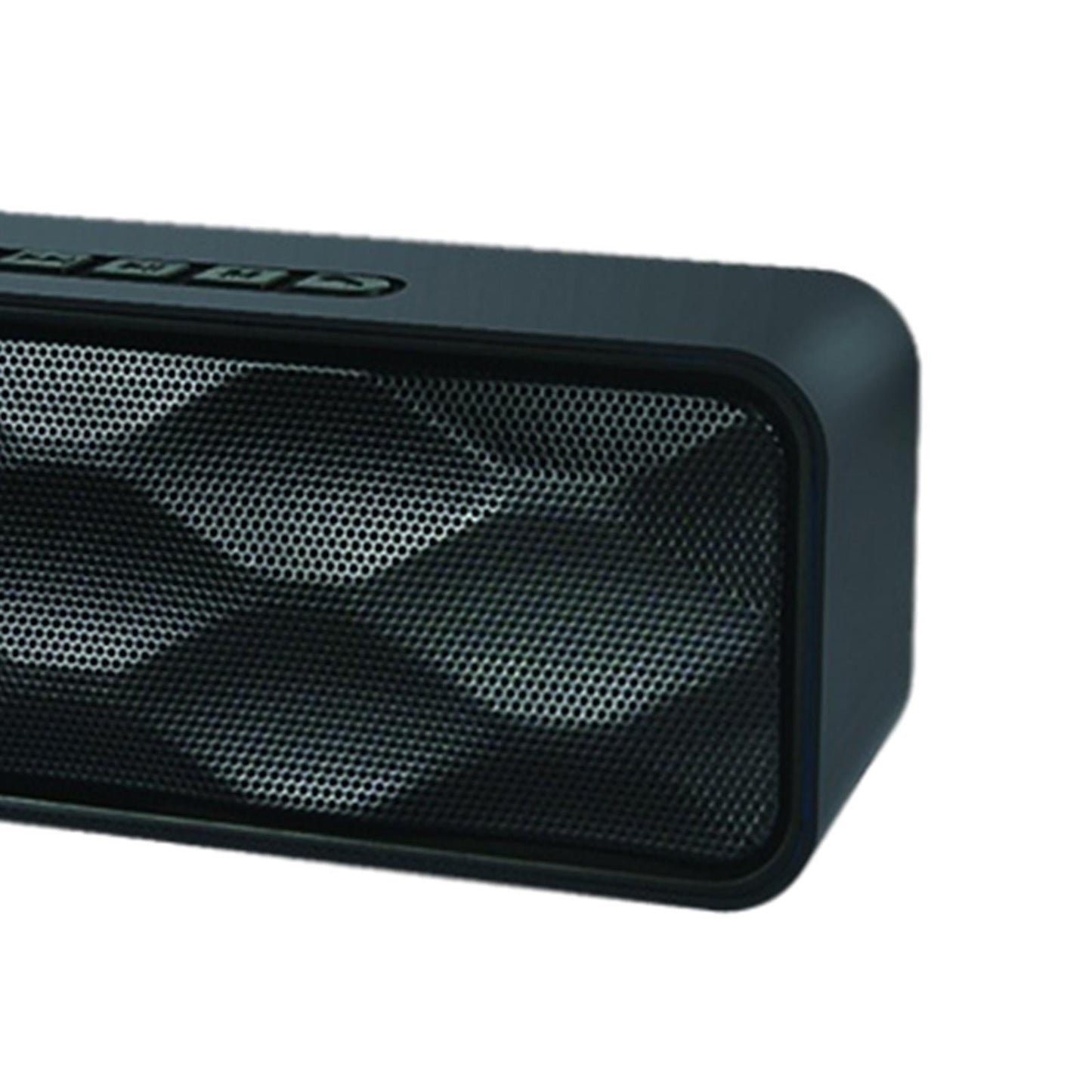 Protable Bluetooth Speaker with FM Radio USB AUX for Smartphones Black