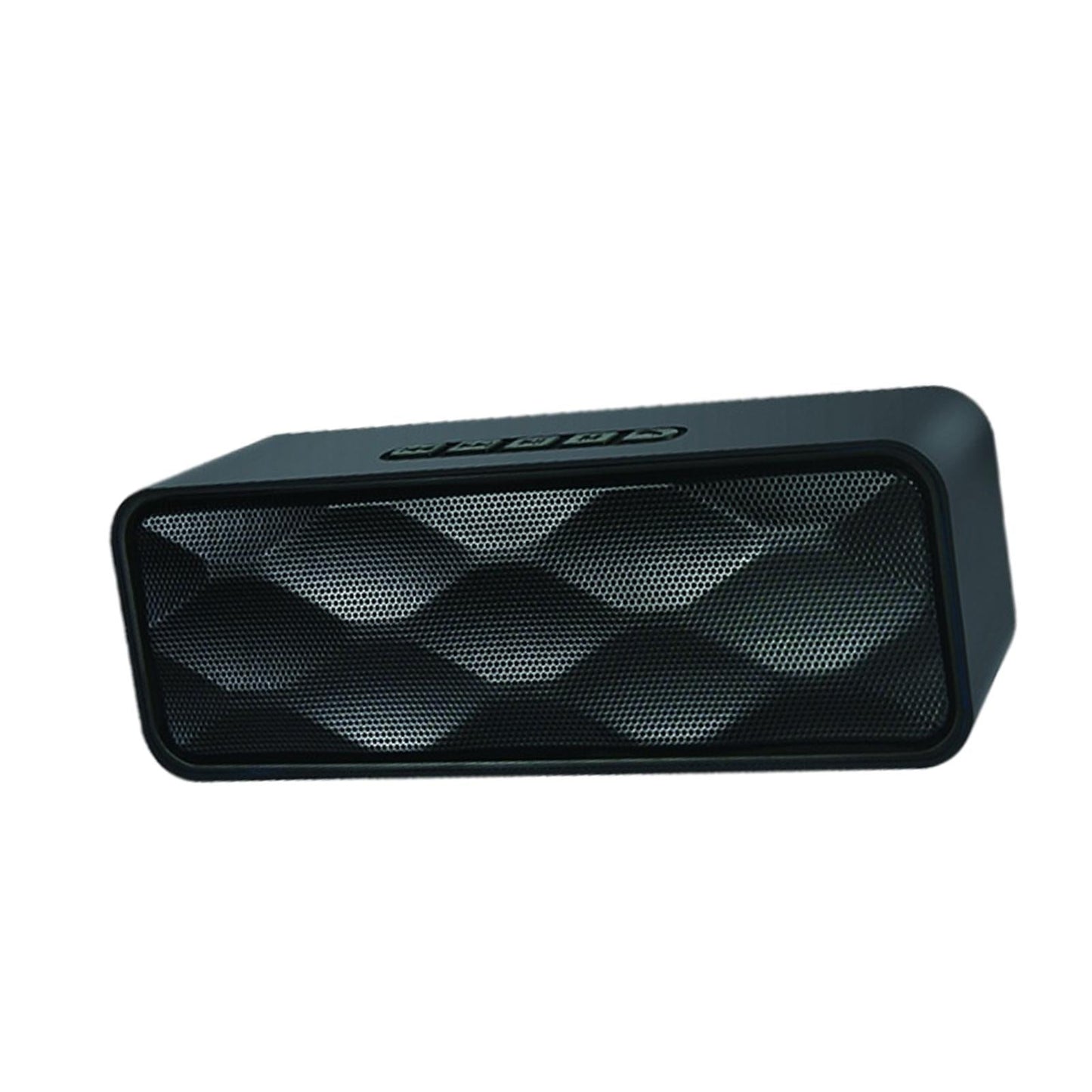 Protable Bluetooth Speaker with FM Radio USB AUX for Smartphones Black