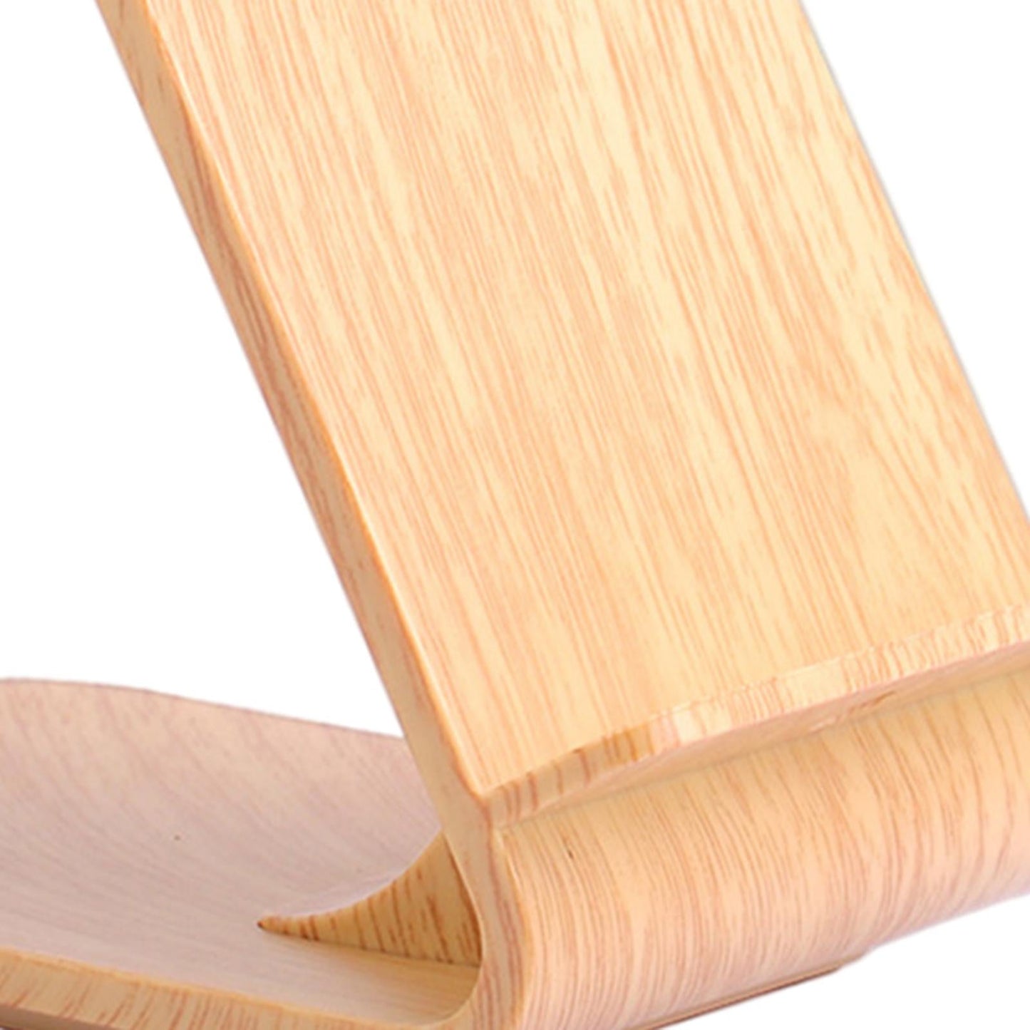 ABS Wireless Desktop Charger Quick Charge USB Cable for Mobile Phones Wooden