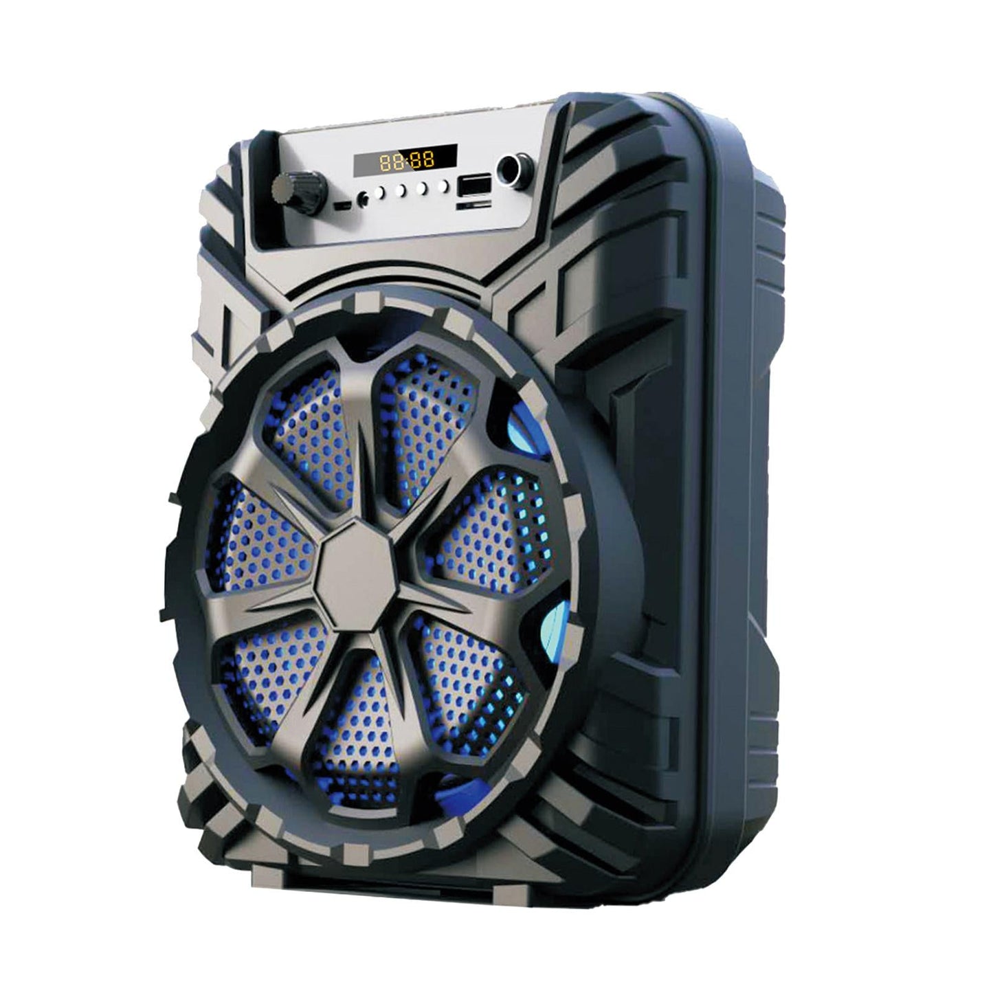 Portable LED Handheld Bluetooth Speakers 1200mAH for Indoor Outdoor Dancing