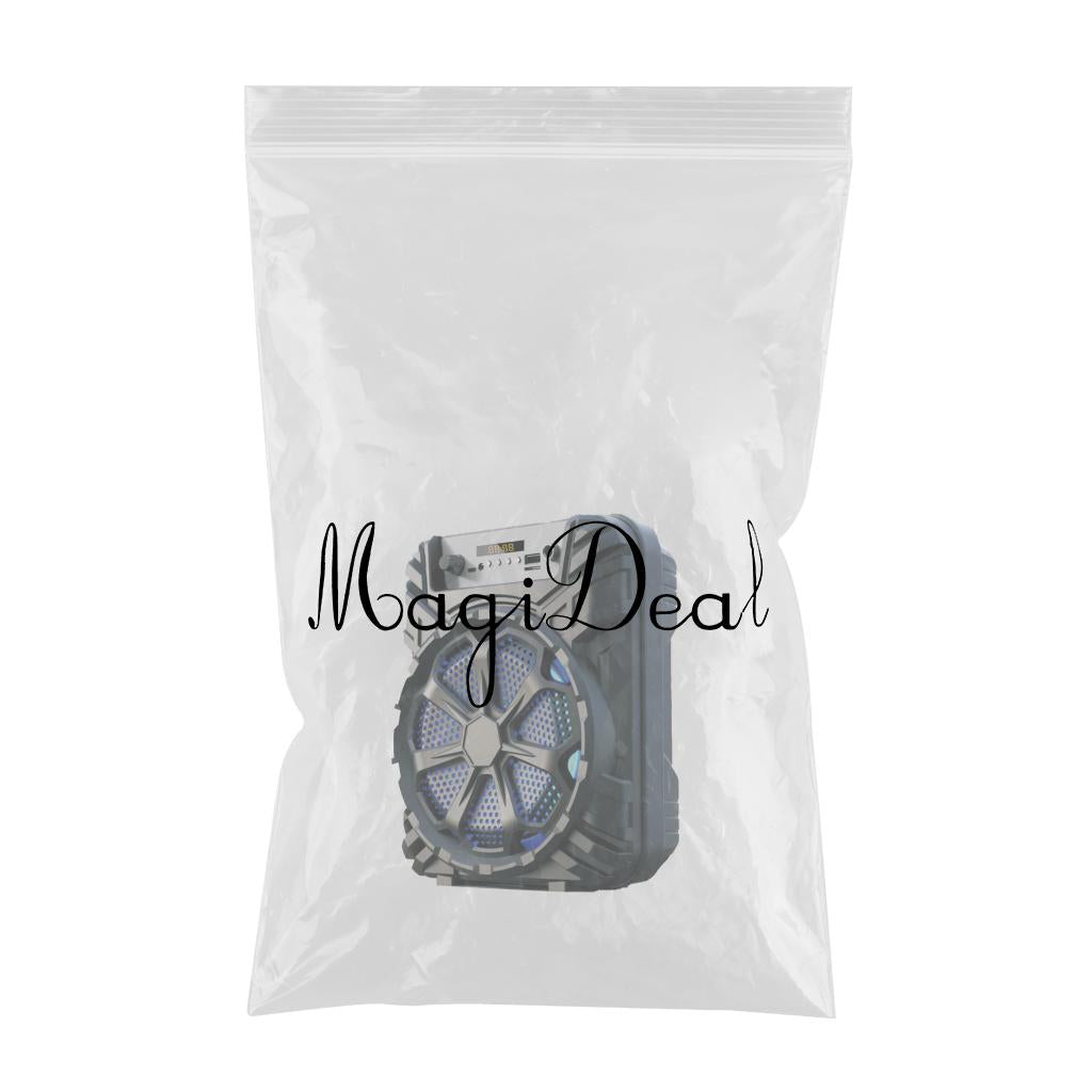 Portable LED Handheld Bluetooth Speakers 1200mAH for Indoor Outdoor Dancing