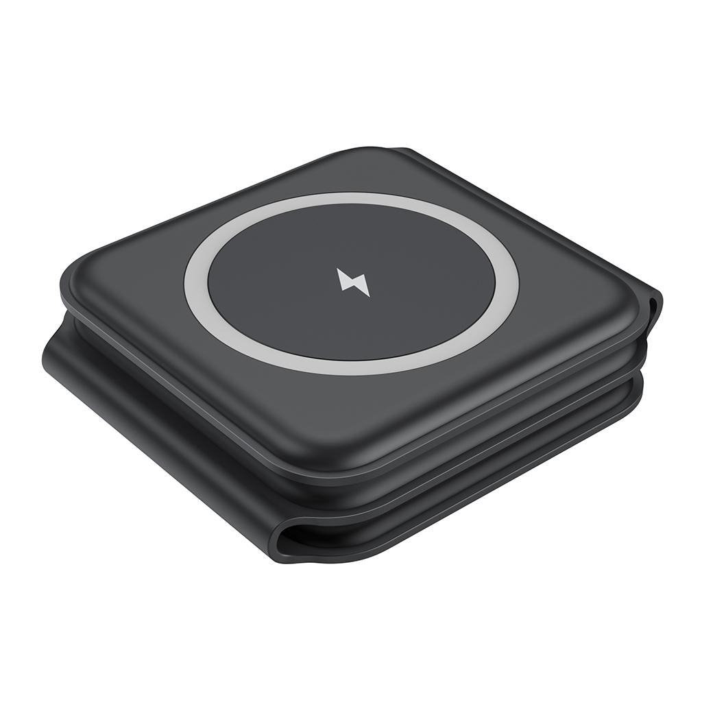 Wireless Charger 3 in 1 Charging Dock Station for AirPods i Phone Black