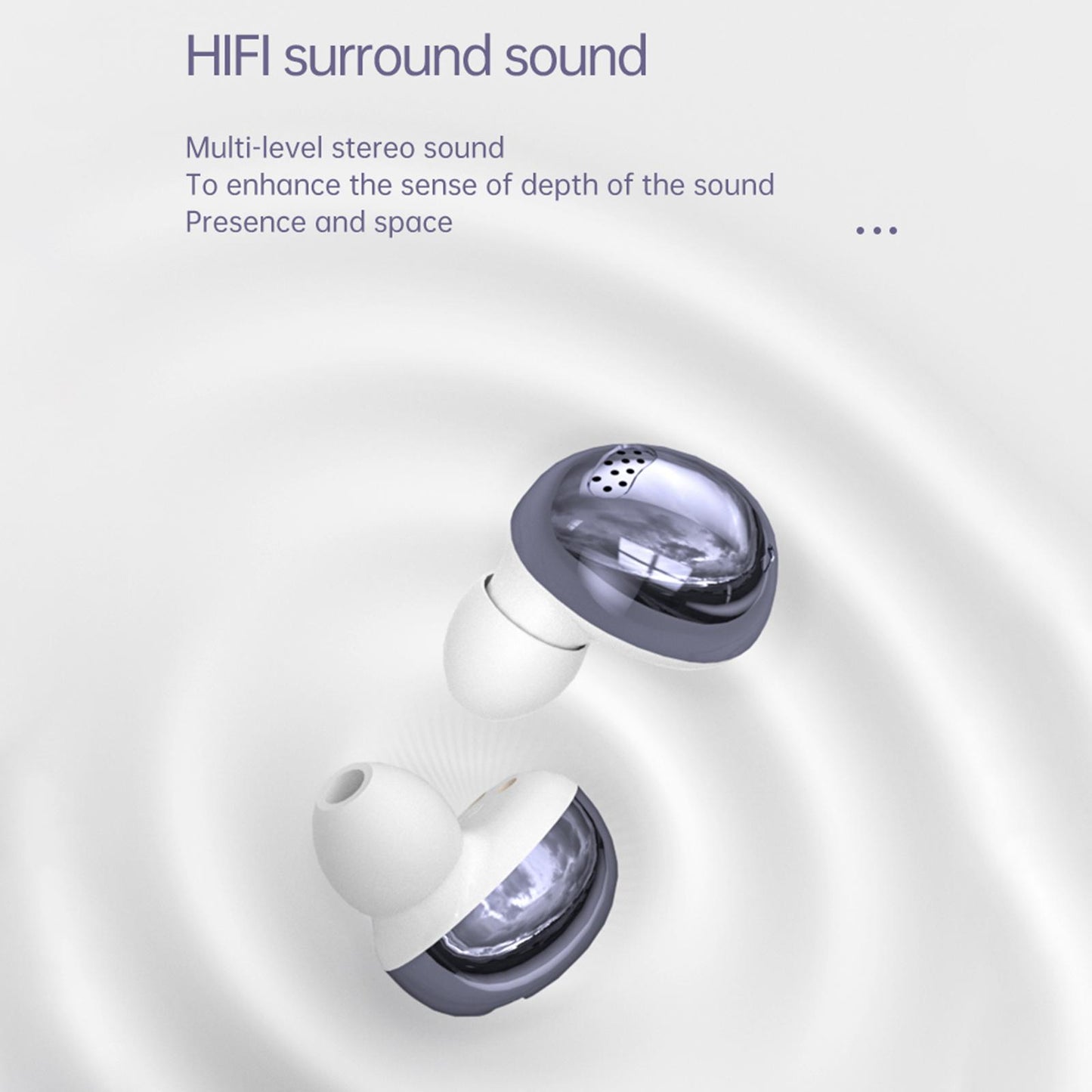 Bluetooth 5.0 M32 Wireless Earbuds Digital LED Display Touch for Workout Gym