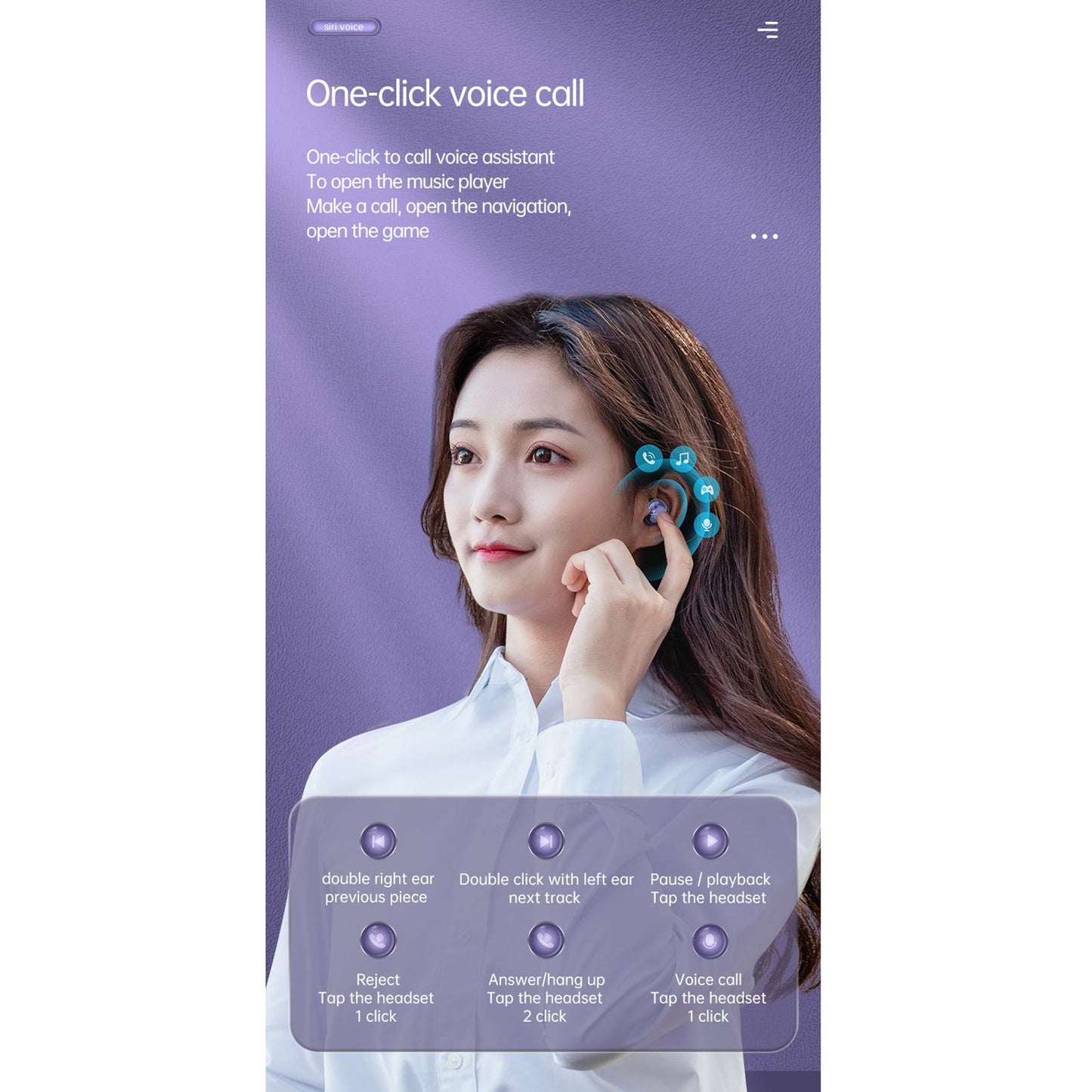 Bluetooth 5.0 M32 Wireless Earbuds Digital LED Display Touch for Workout Gym