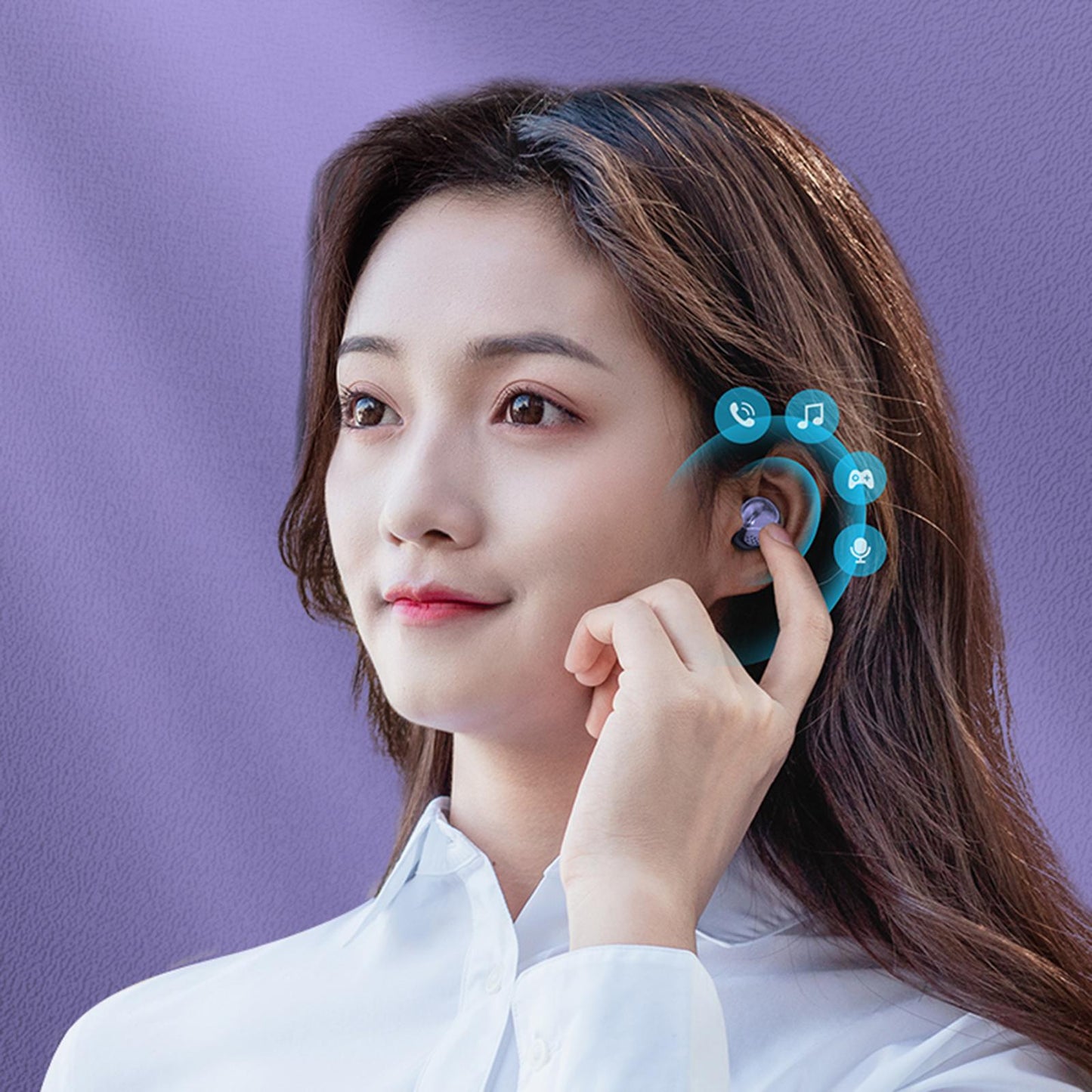 Bluetooth 5.0 M32 Wireless Earbuds Digital LED Display Touch for Workout Gym