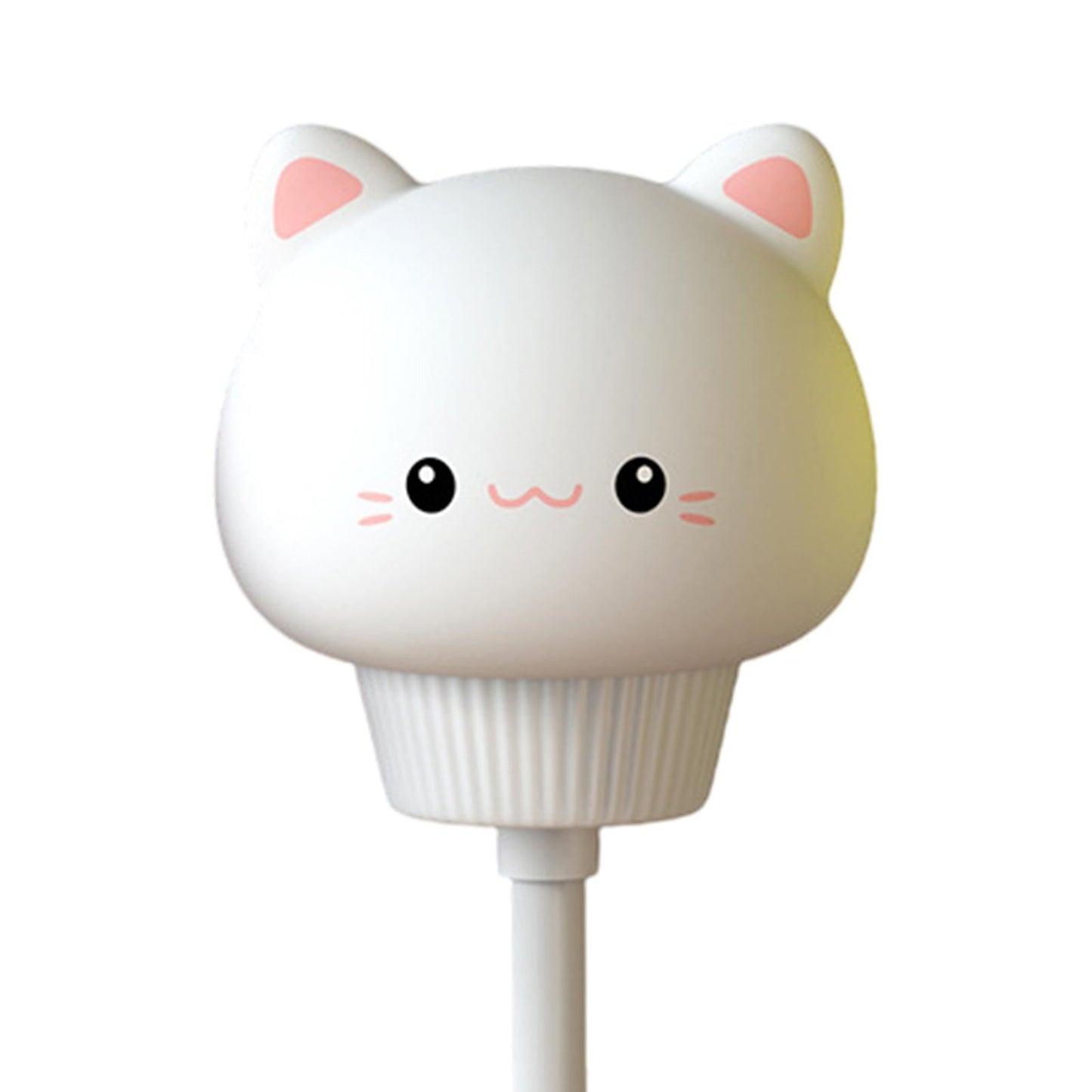 Night Light Under Cabinet Decorations Mini for Bedroom Kitchen Baby Girls White kitten
