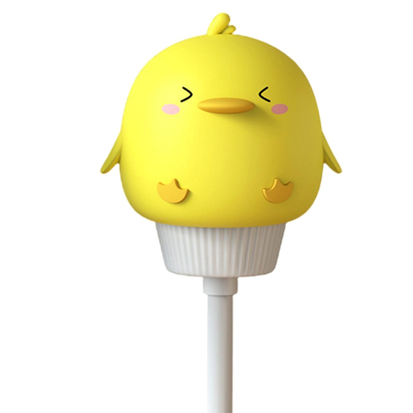 Night Light Under Cabinet Decorations Mini for Bedroom Kitchen Baby Girls Yellow Duckling