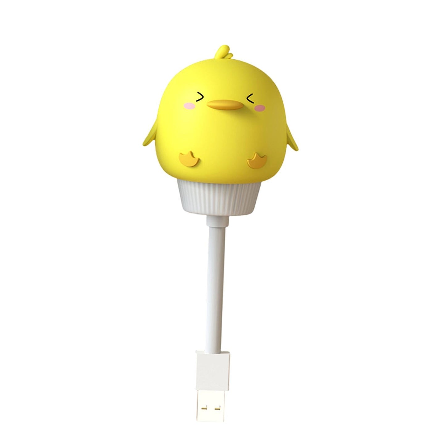 Night Light Under Cabinet Decorations Mini for Bedroom Kitchen Baby Girls Yellow Duckling