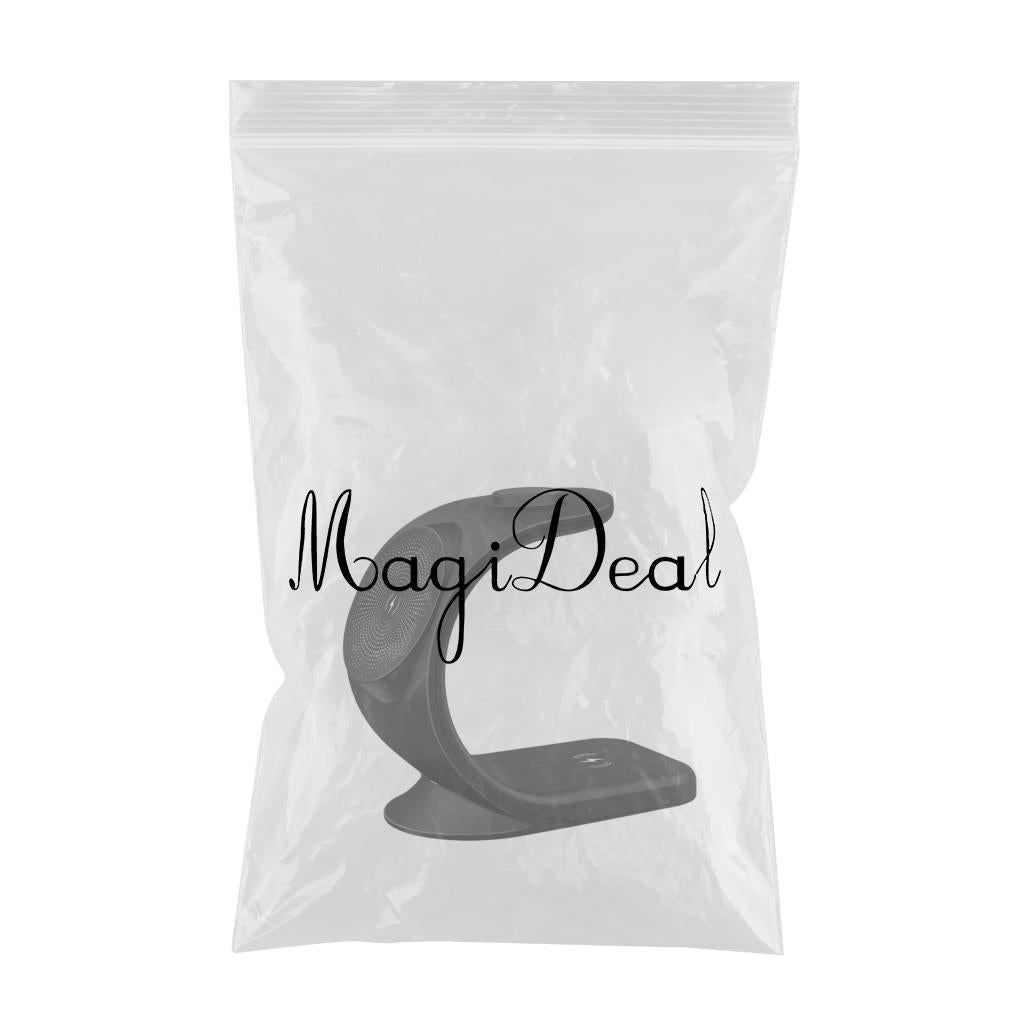 3 in 1 Wireless Magnetic Charger for Earphones 12 Max Pro 11/x/xr iwatch Black