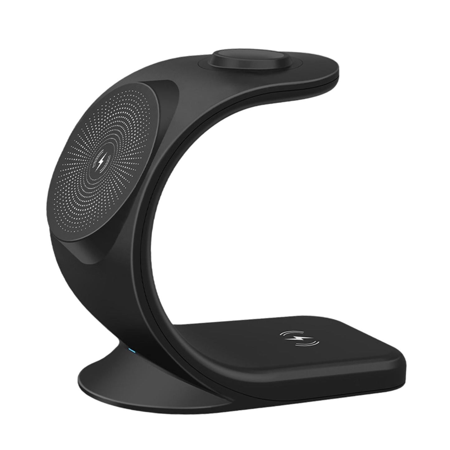 3 in 1 Wireless Magnetic Charger for Earphones 12 Max Pro 11/x/xr iwatch Black