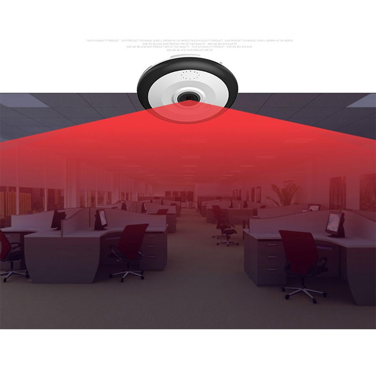 Mini Camera Dual Way Talking 360 Panoramic Fisheye Lens for Car Video 1.3MP