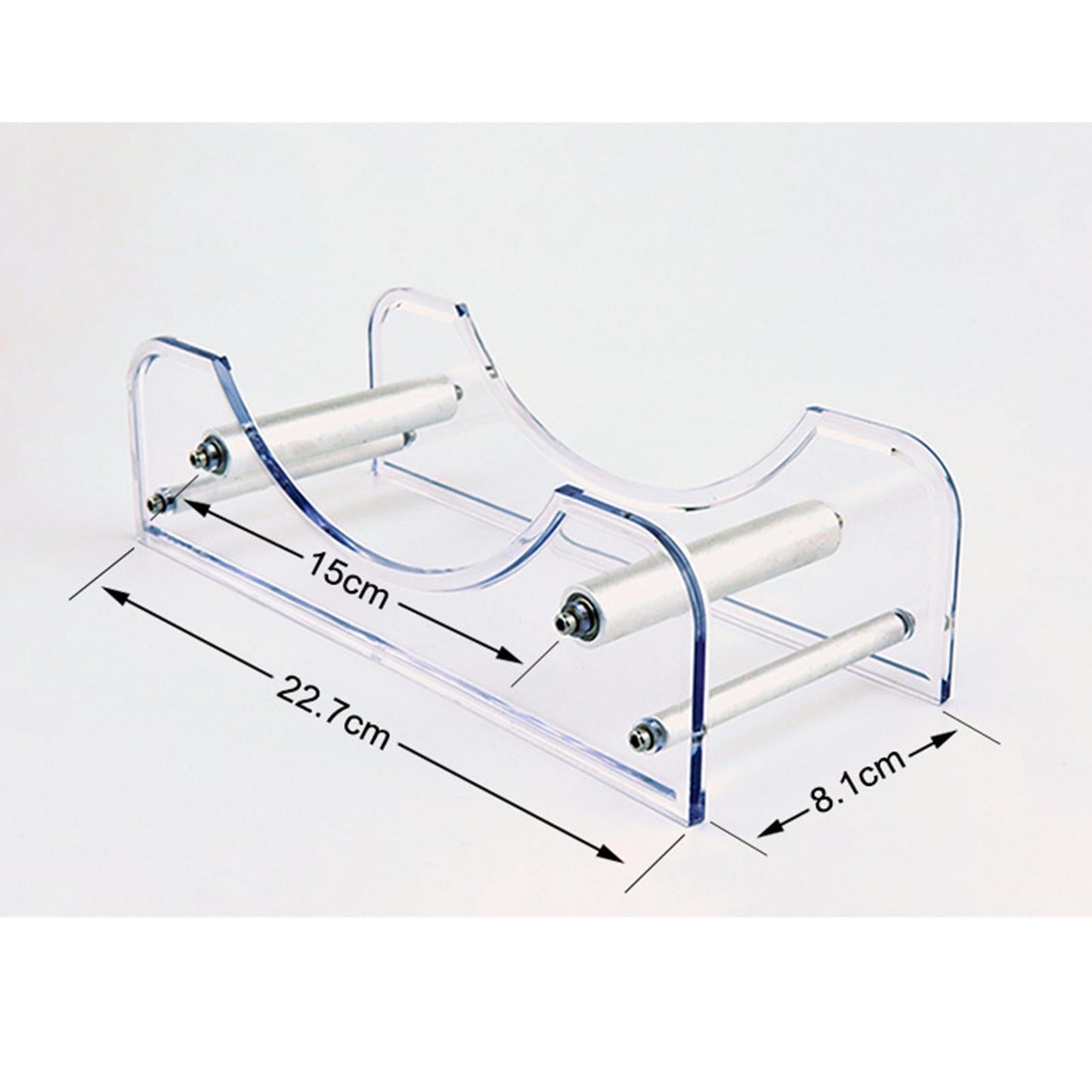 3D Printer Spool Holder Rack with Bearing for PLA Material PETG transparent