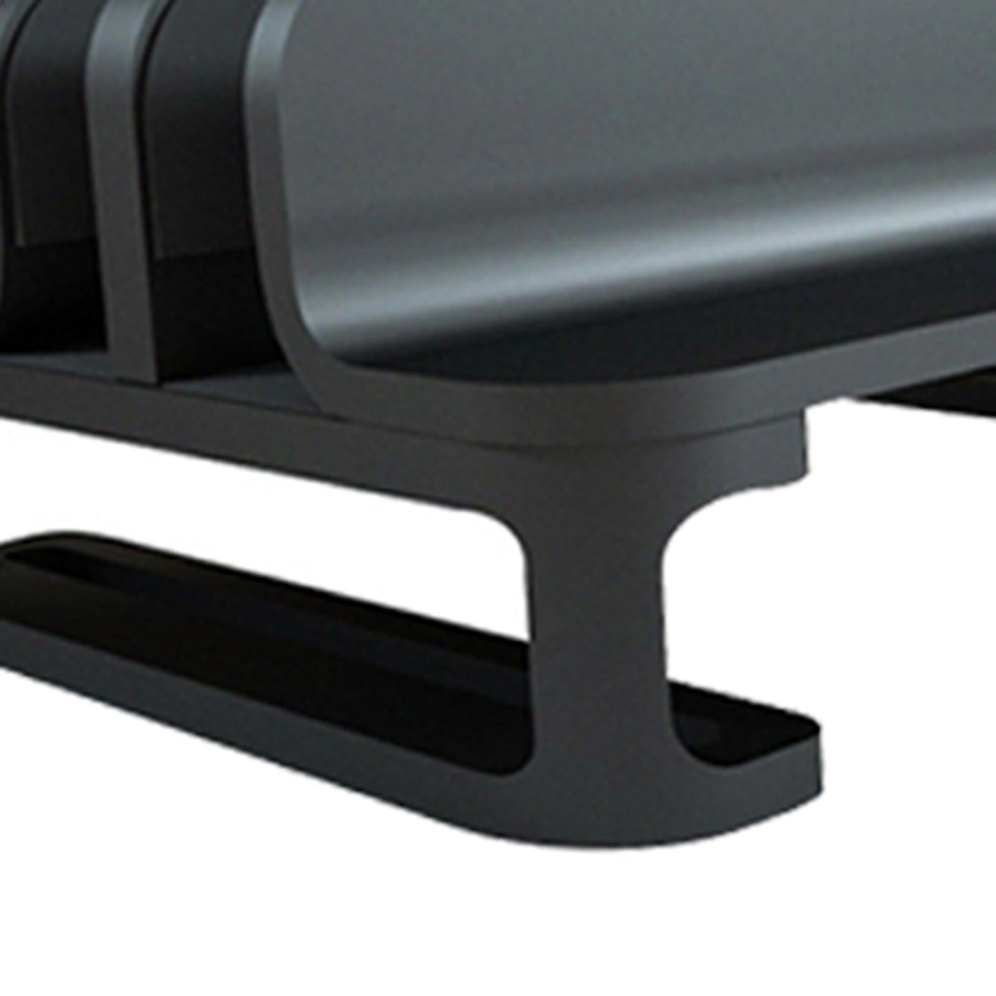 Vertical Laptop Stand Accessories Upgraded Bracket Adjustable for Home Black