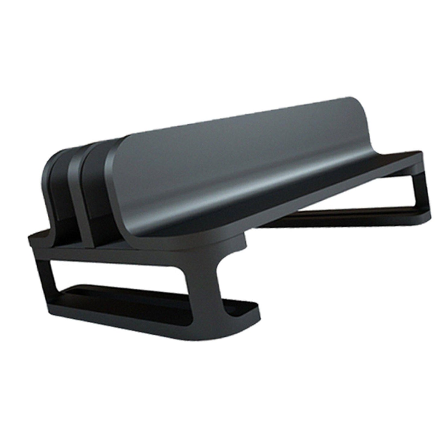 Vertical Laptop Stand Accessories Upgraded Bracket Adjustable for Home Black