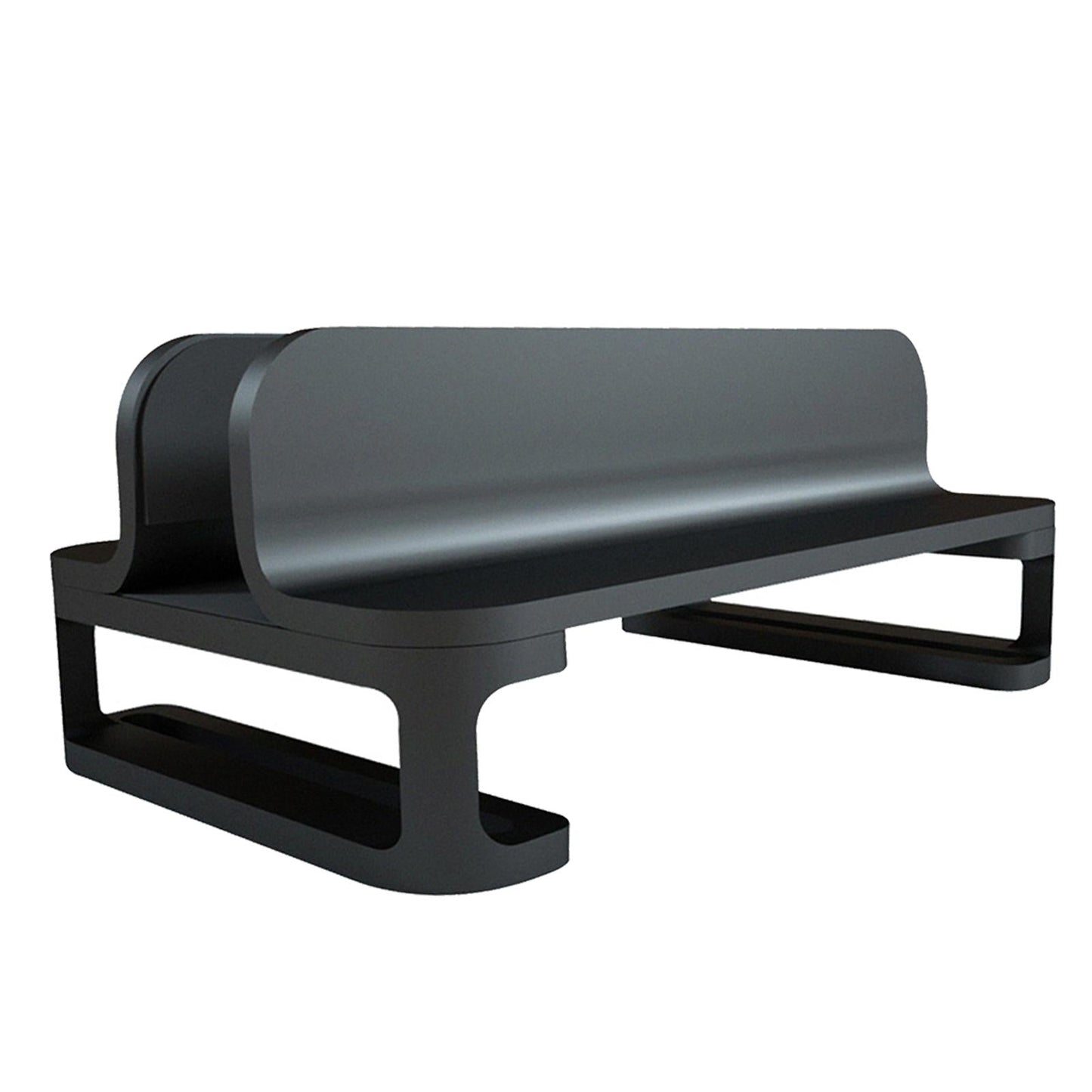 Vertical Laptop Stand Accessories Upgraded Bracket Adjustable for Office Black