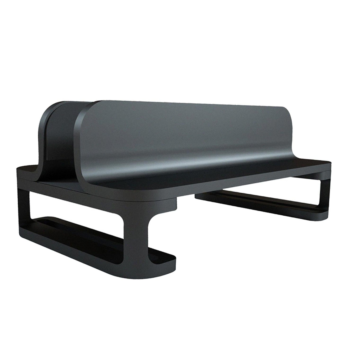 Vertical Laptop Stand Accessories Upgraded Bracket Adjustable for Office Black