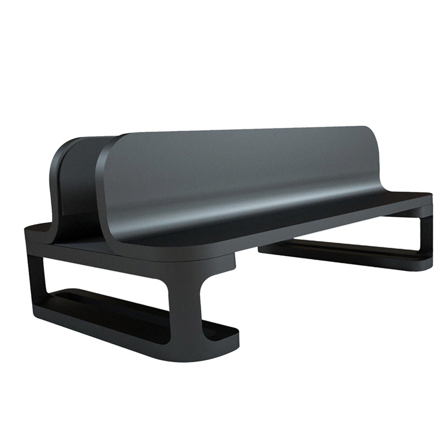 Vertical Laptop Stand Accessories Upgraded Bracket Adjustable for Office Black