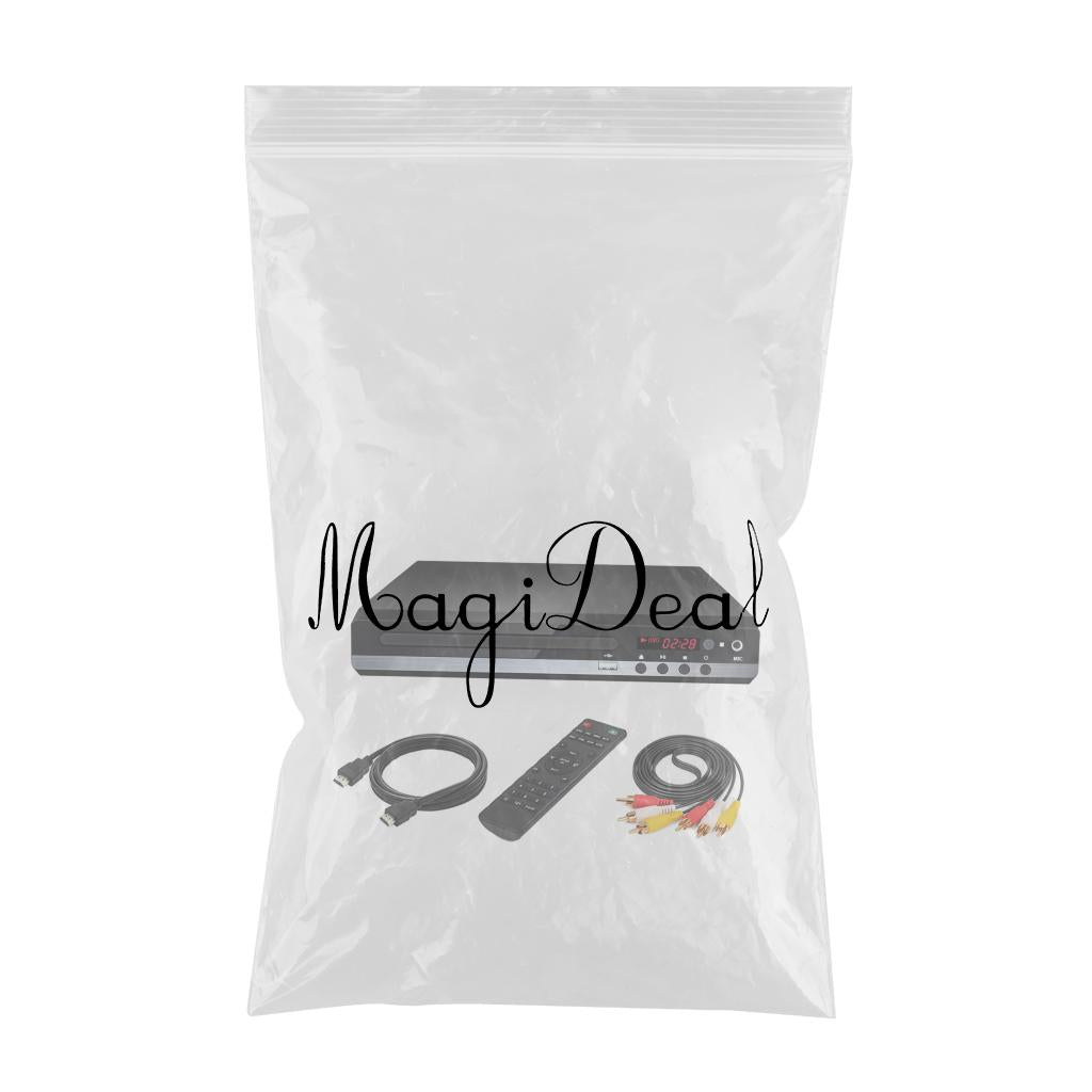 DVD Player for TV USB Input Region-Free UHD 1080P for Home Remote Control EU