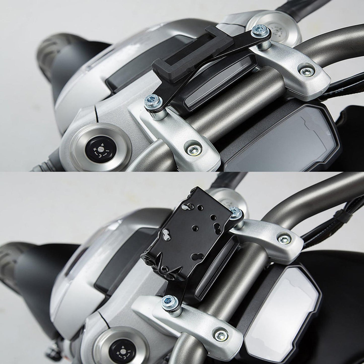 Motorcycle GPS Mount Vibration Damped Stable for Ducati Xdiavel/S 2016-2021