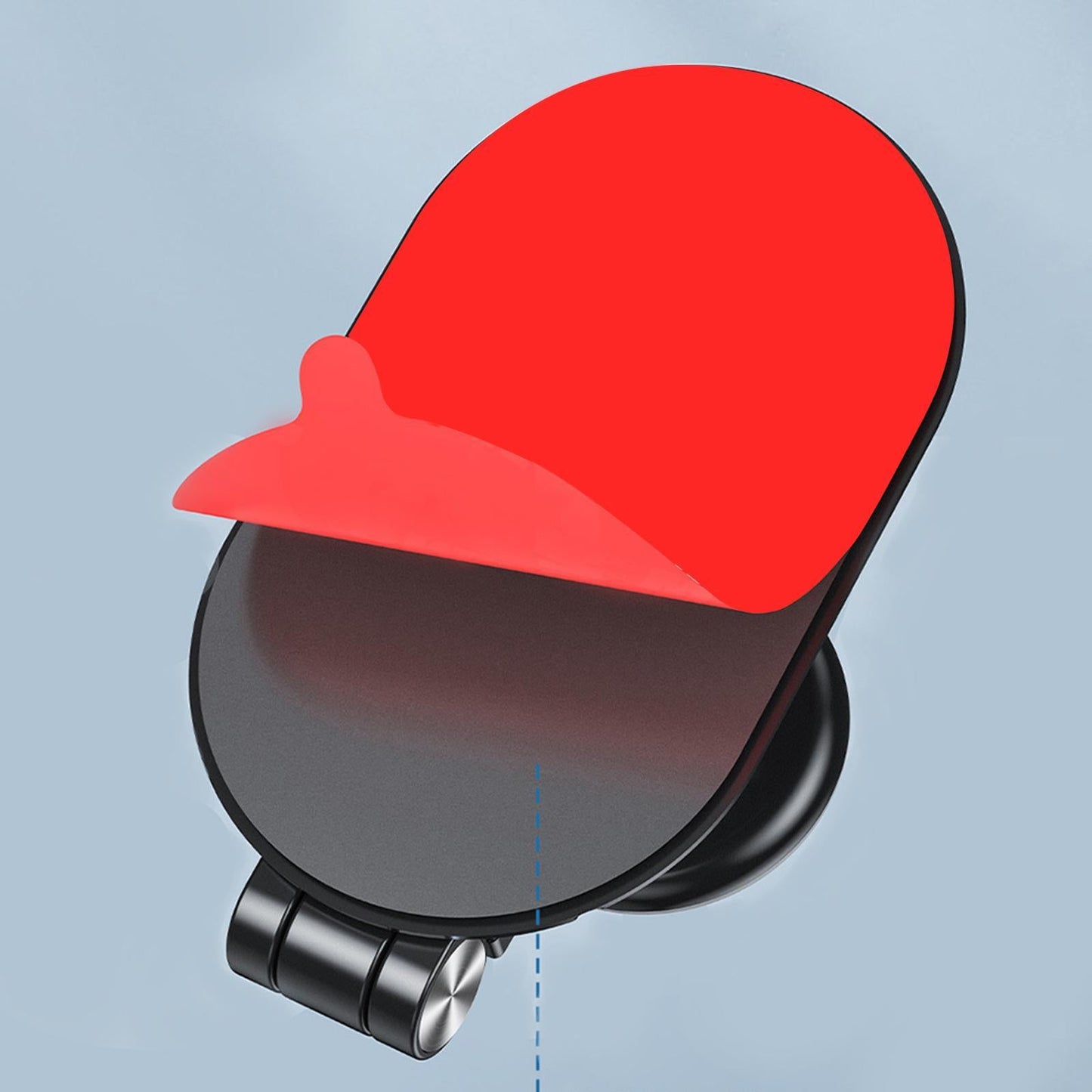 Magnetic Computer Phone Holder Adjustable Bracket for Monitor Tablets Black