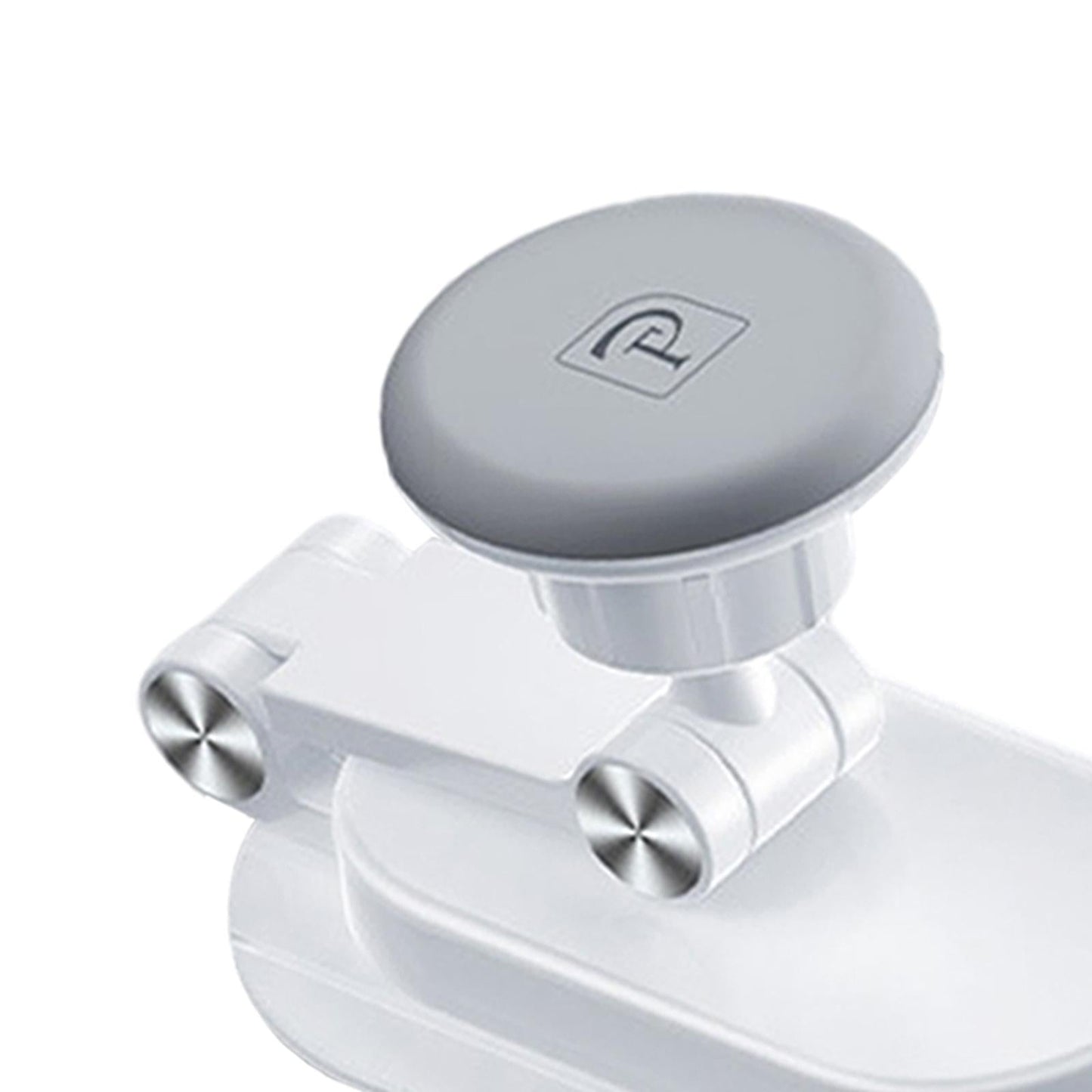 Magnetic Computer Phone Holder Adjustable Bracket for Monitor Tablets White