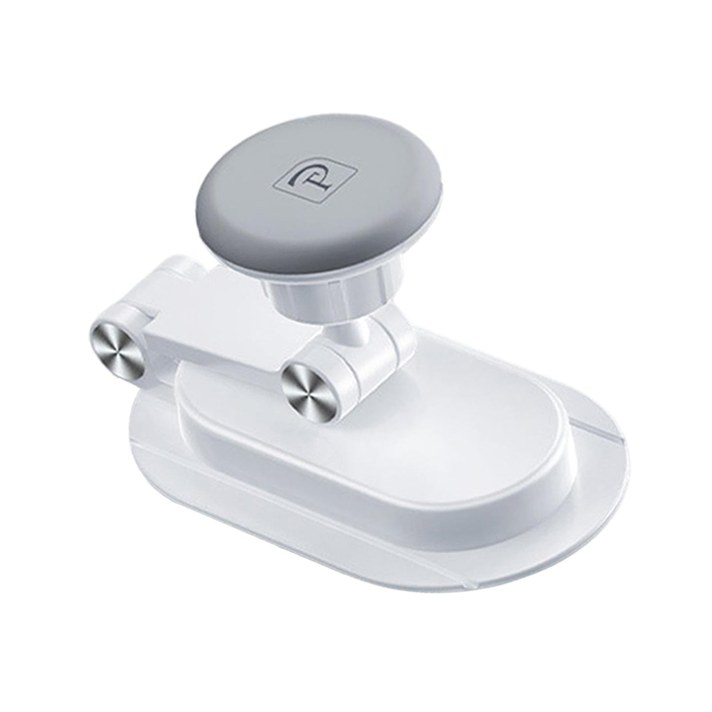 Magnetic Computer Phone Holder Adjustable Bracket for Monitor Tablets White