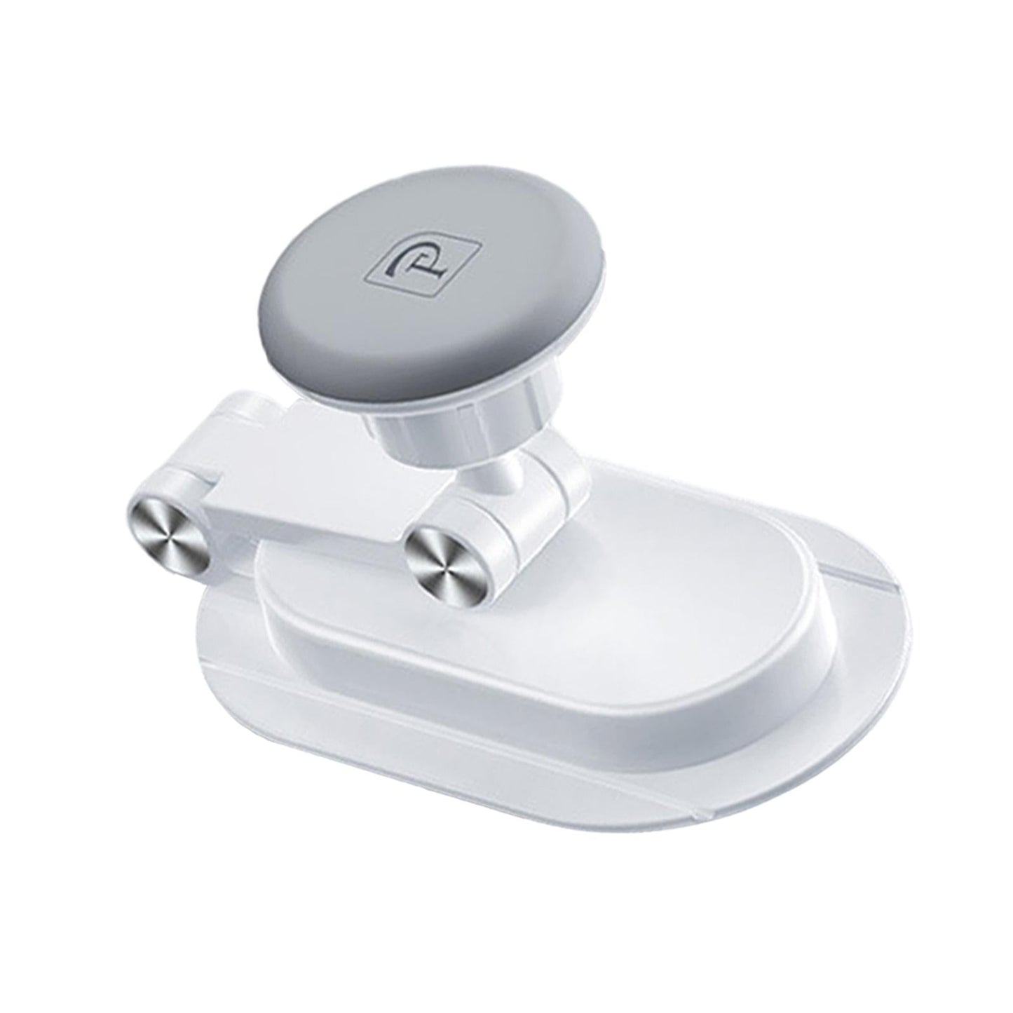 Magnetic Computer Phone Holder Adjustable Bracket for Monitor Tablets White