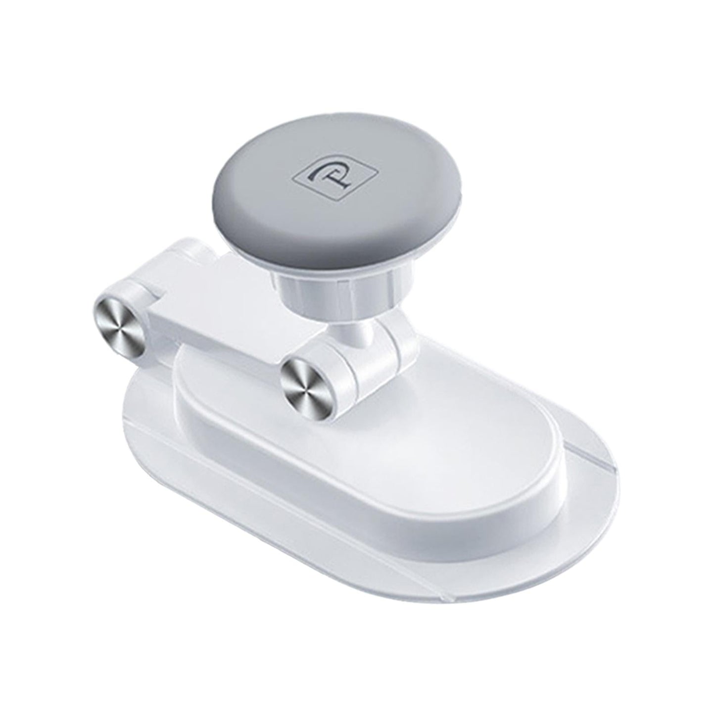 Magnetic Computer Phone Holder Adjustable Bracket for Monitor Tablets White