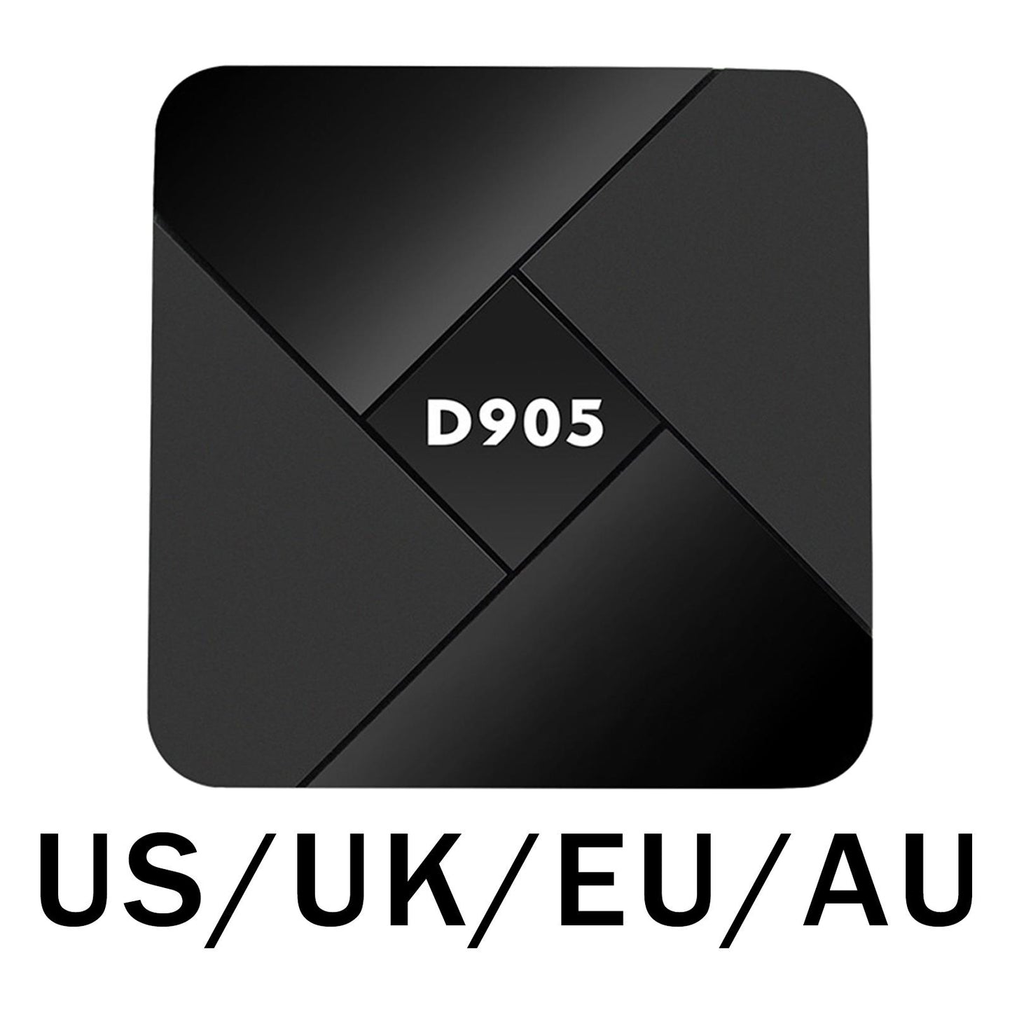 D905 Smart Set Top Box Android 10 Wifi 2.4G4K Amlogic U S: 4G+32G